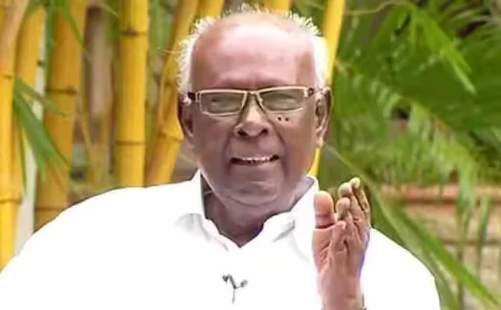 Solomon Pappaiah says with pain that the country will be sold