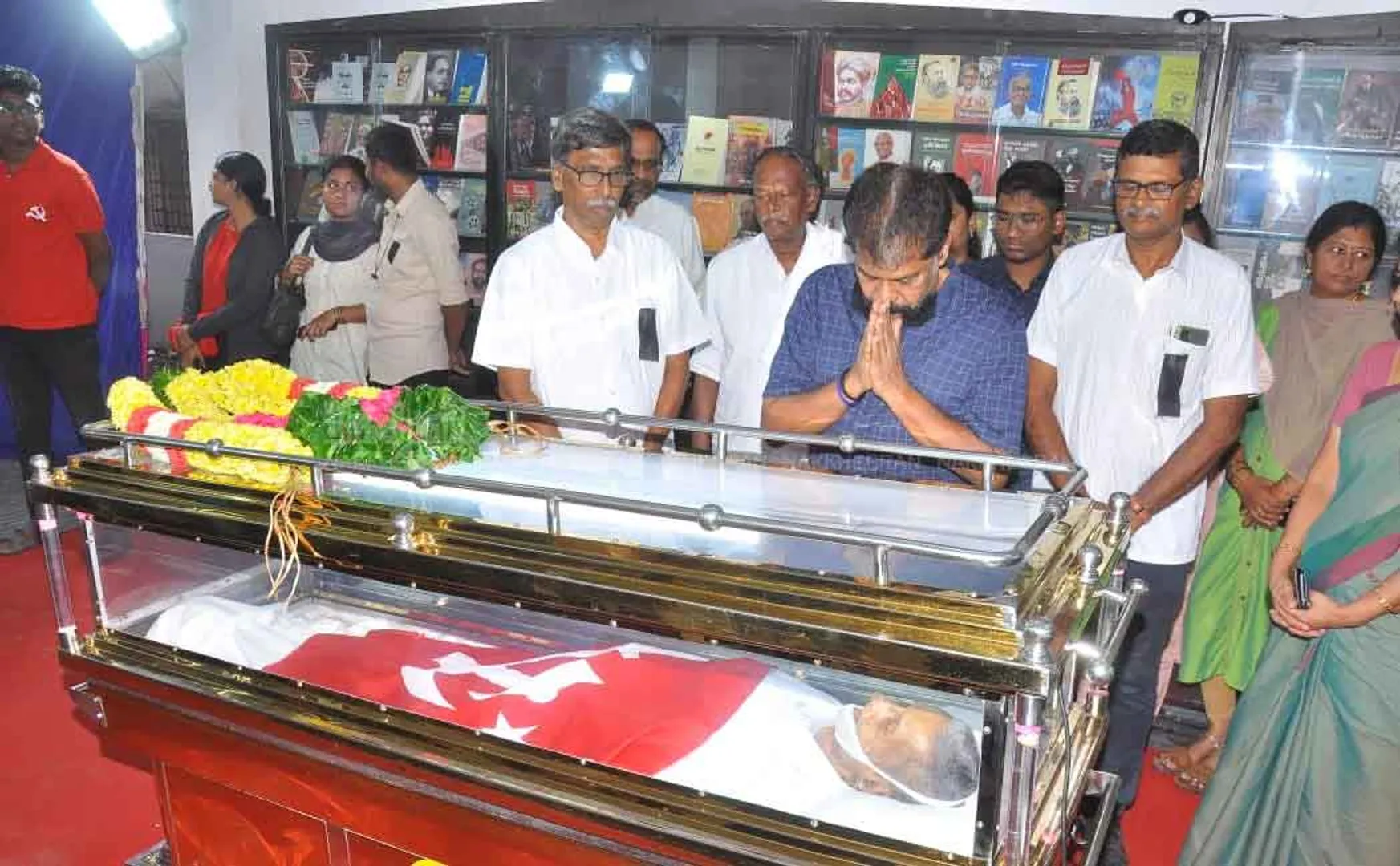 Nakkheeran editor  Pays Tribute to Shankaraiah 