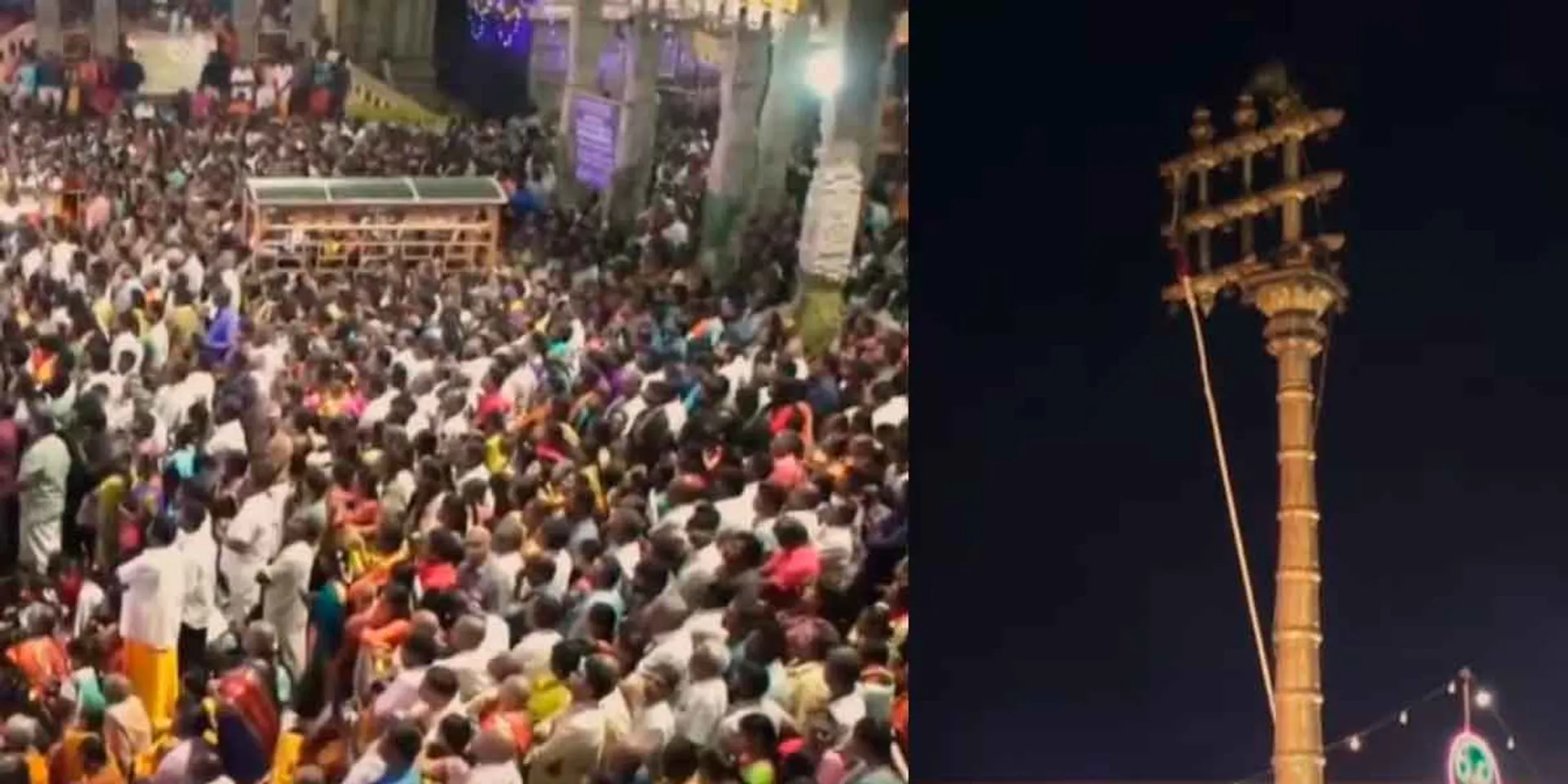 thiruvannamalai Deepa festival started with flag hoisting