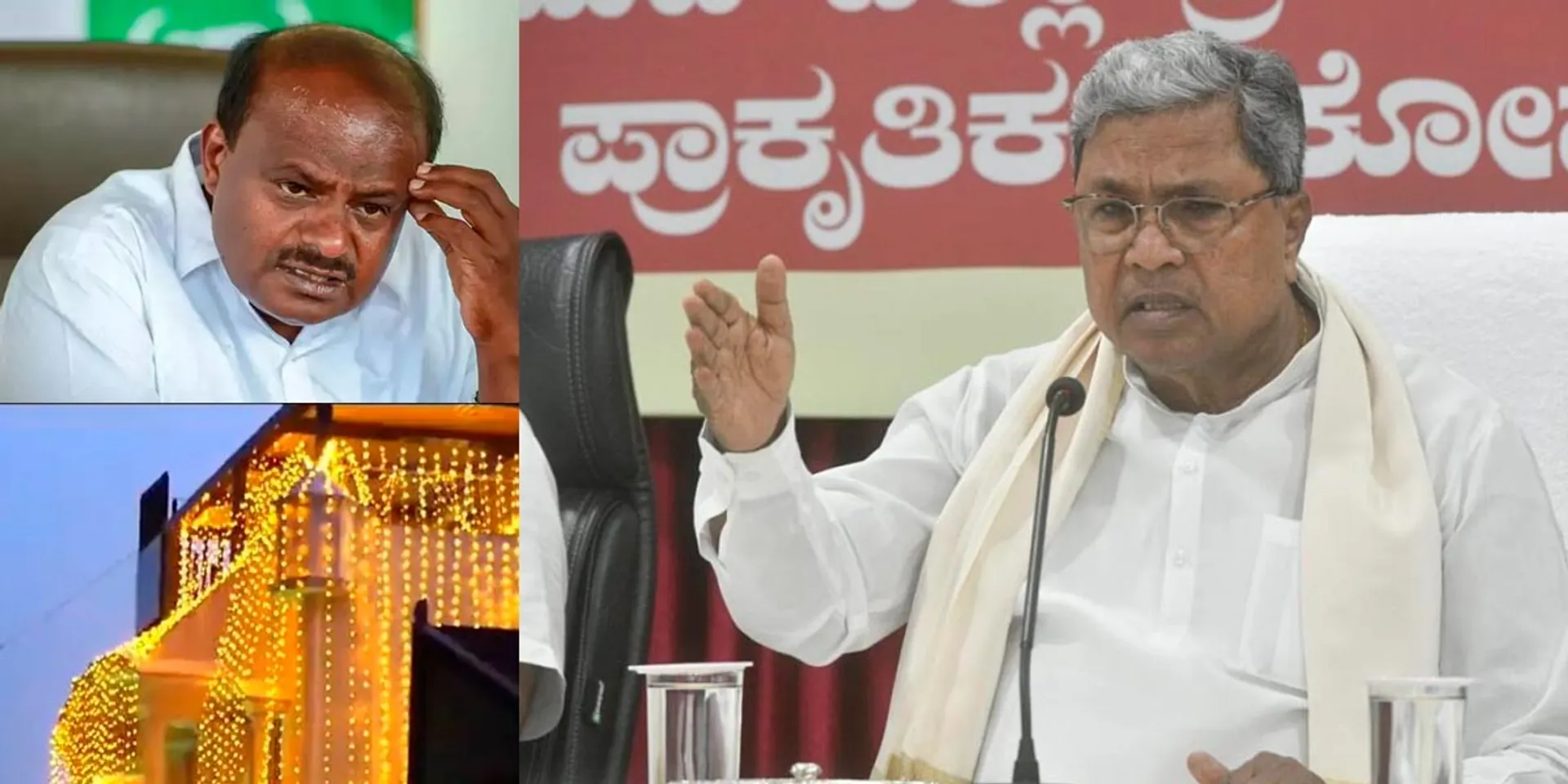 ''Stealing current for Diwali; Congress, Majda clash over allegations of 'money for job transfer'