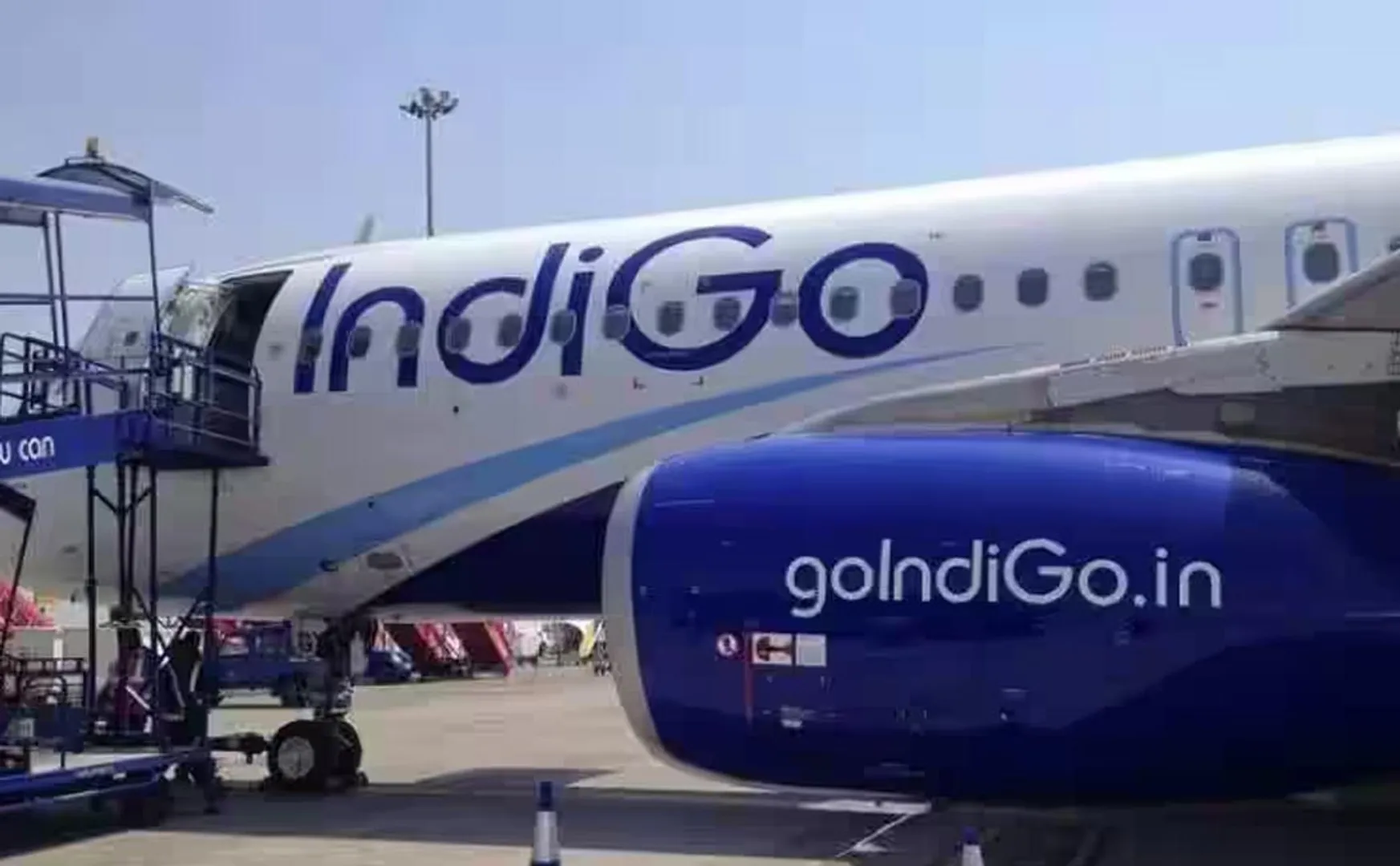 Plane damaged by tractor collision at airport