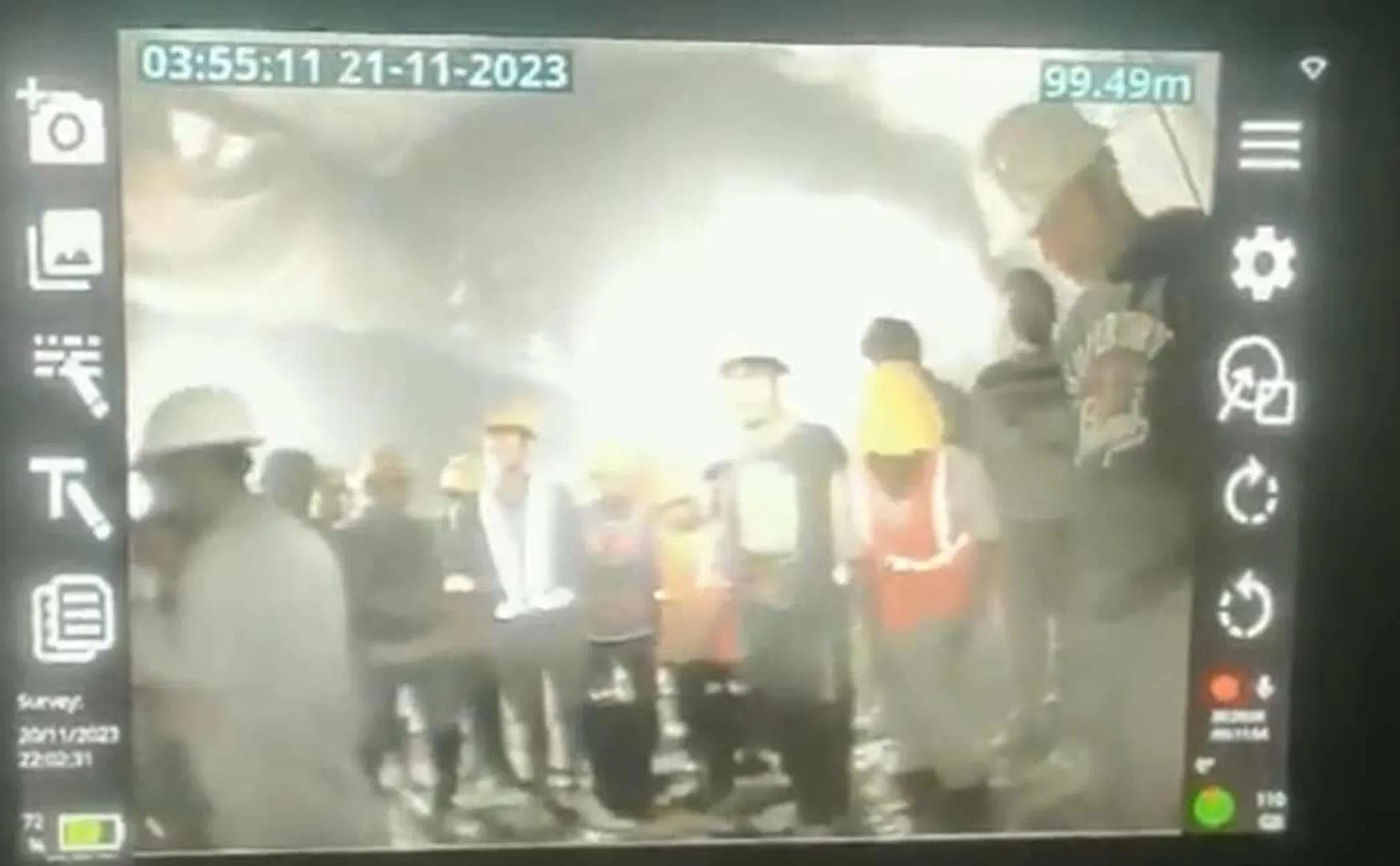 Video release of subway incident Workers suffer