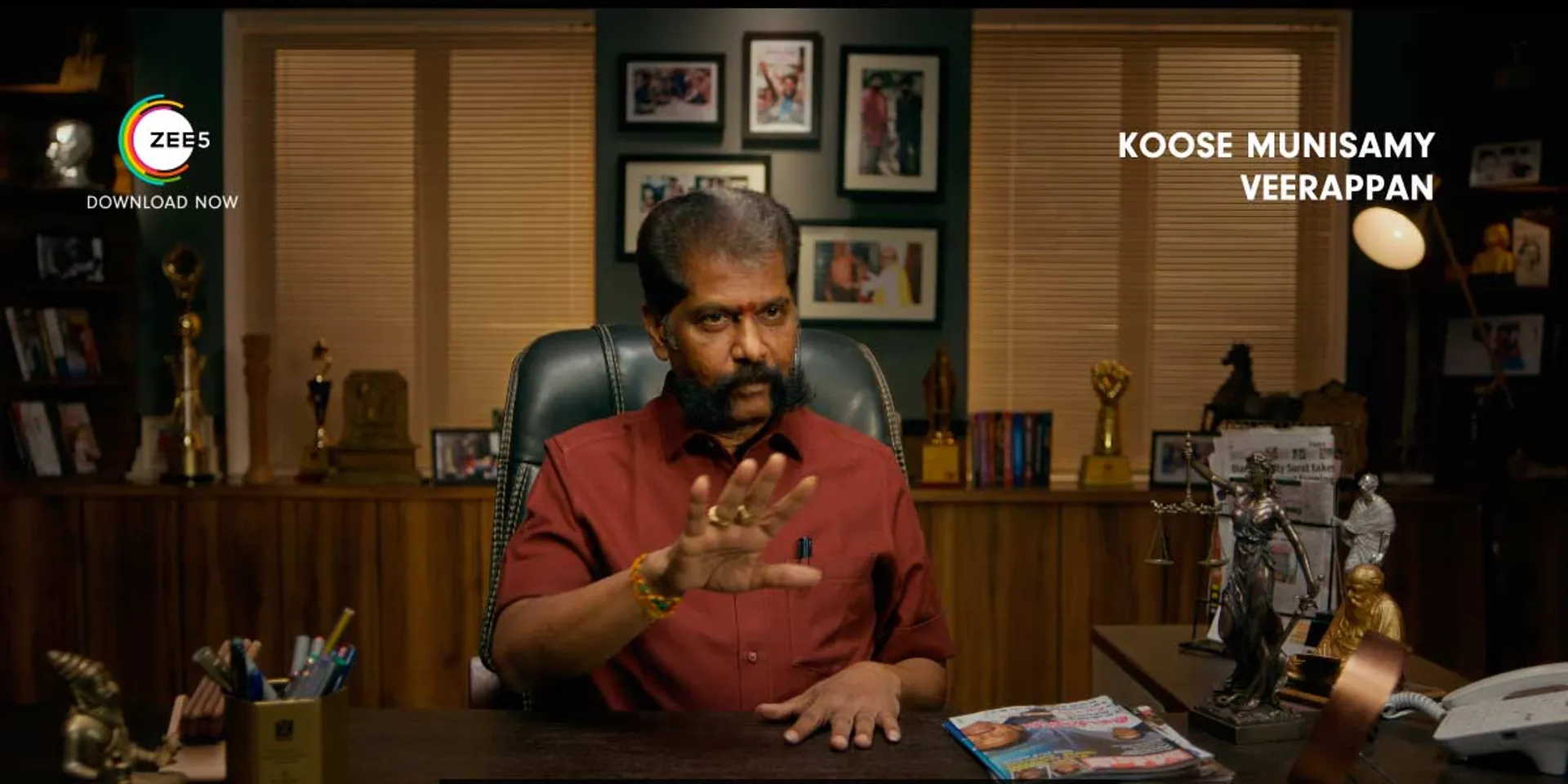   Action Thriller  'Koosa Munisamy Veerappan' - Nakkheeran  editor 