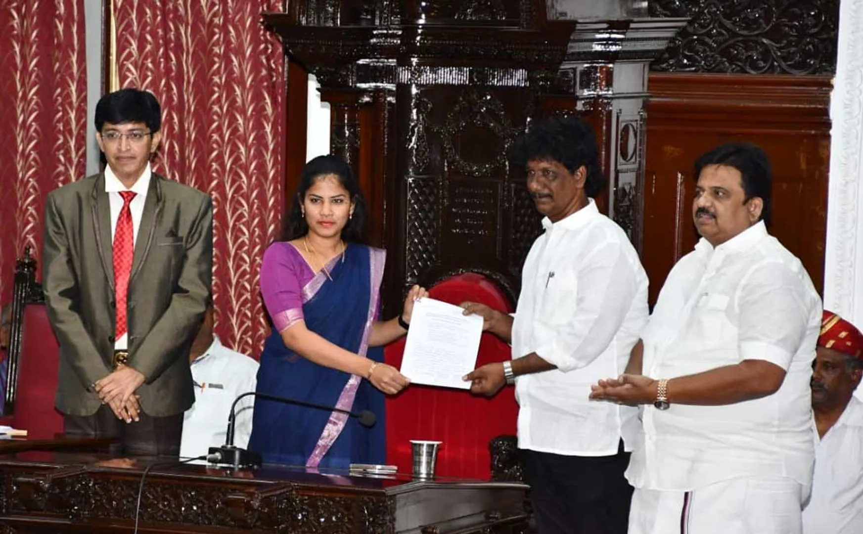 Chennai Corporation Health Standing Committee Member Selection (Pictures)