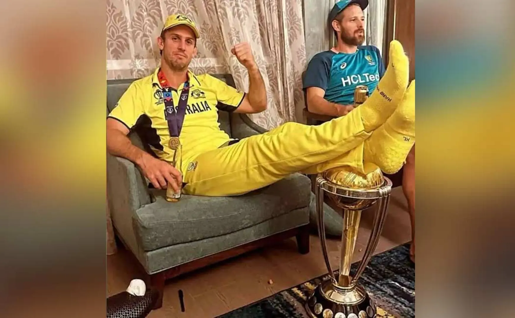 Complaint against  Mitchell Marsh at Uttar Pradesh Police Station