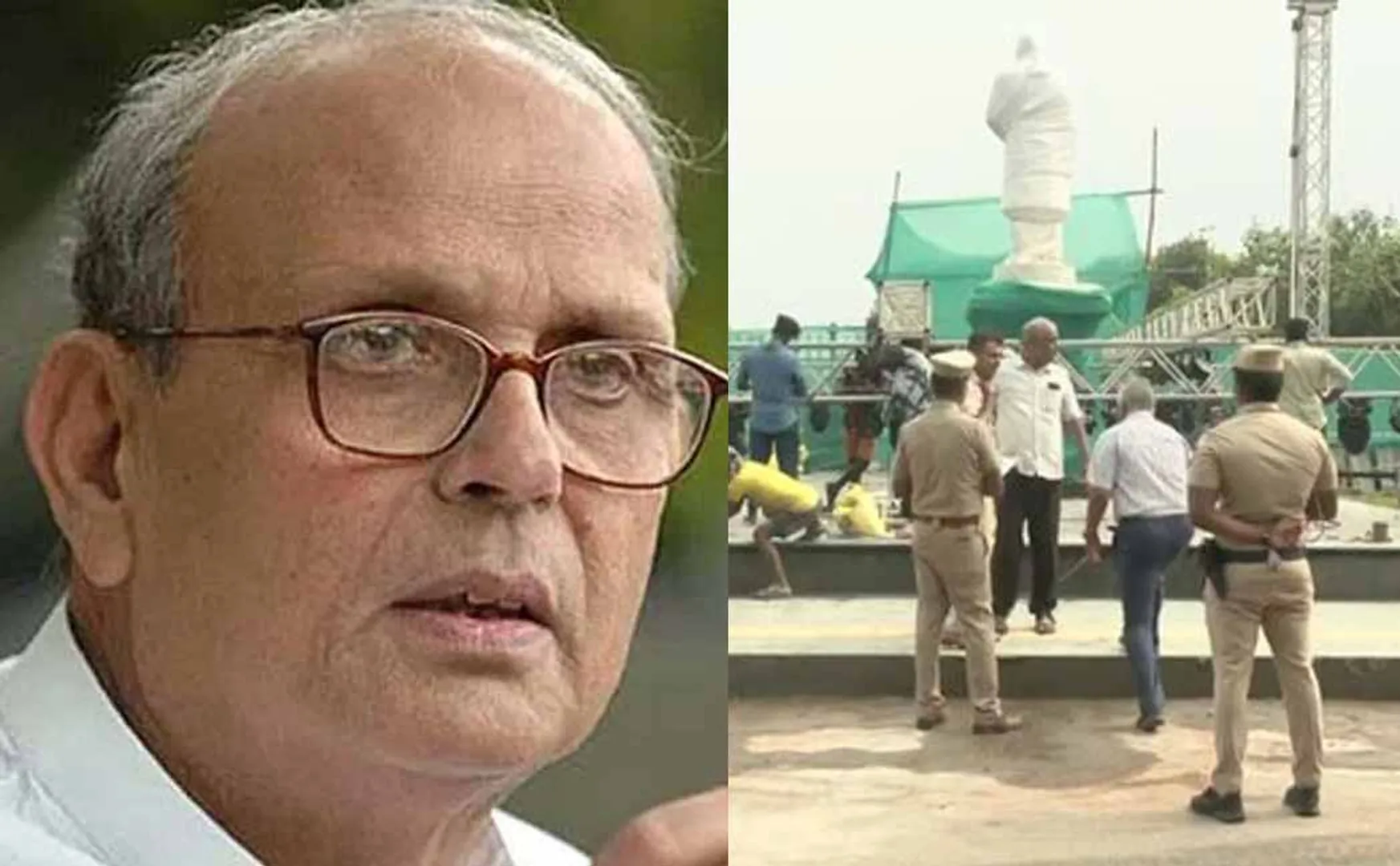 Former Prime Minister V.P. Singh statue unveiling ceremony; Preparations are intense!