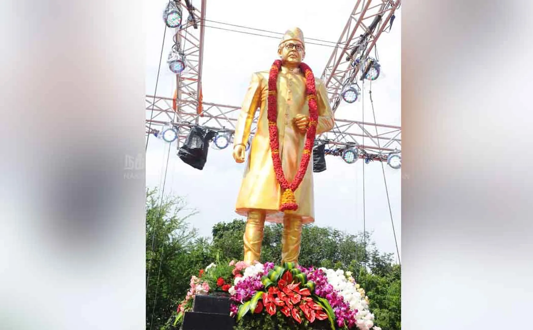 Ex-Prime Minister VP Singh Statue Inauguration 