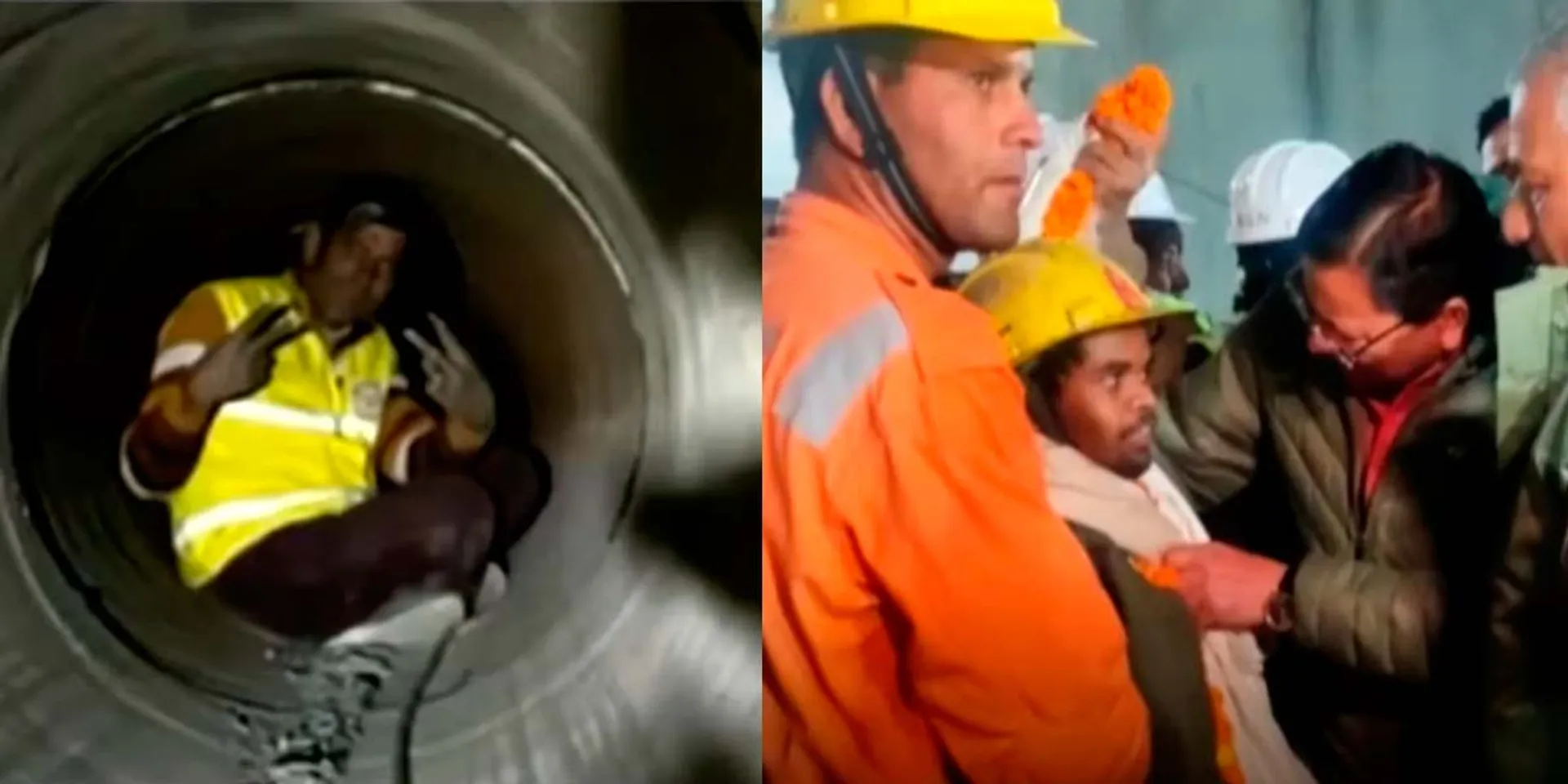 rescue of trapped workers; Salvation Army soldiers who have shown their achievements