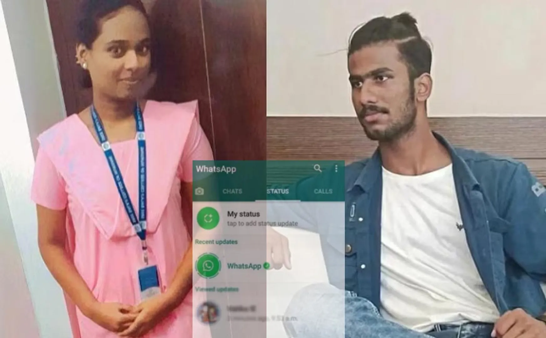 boyfriend who incident his girlfriend and made a whatsapp status