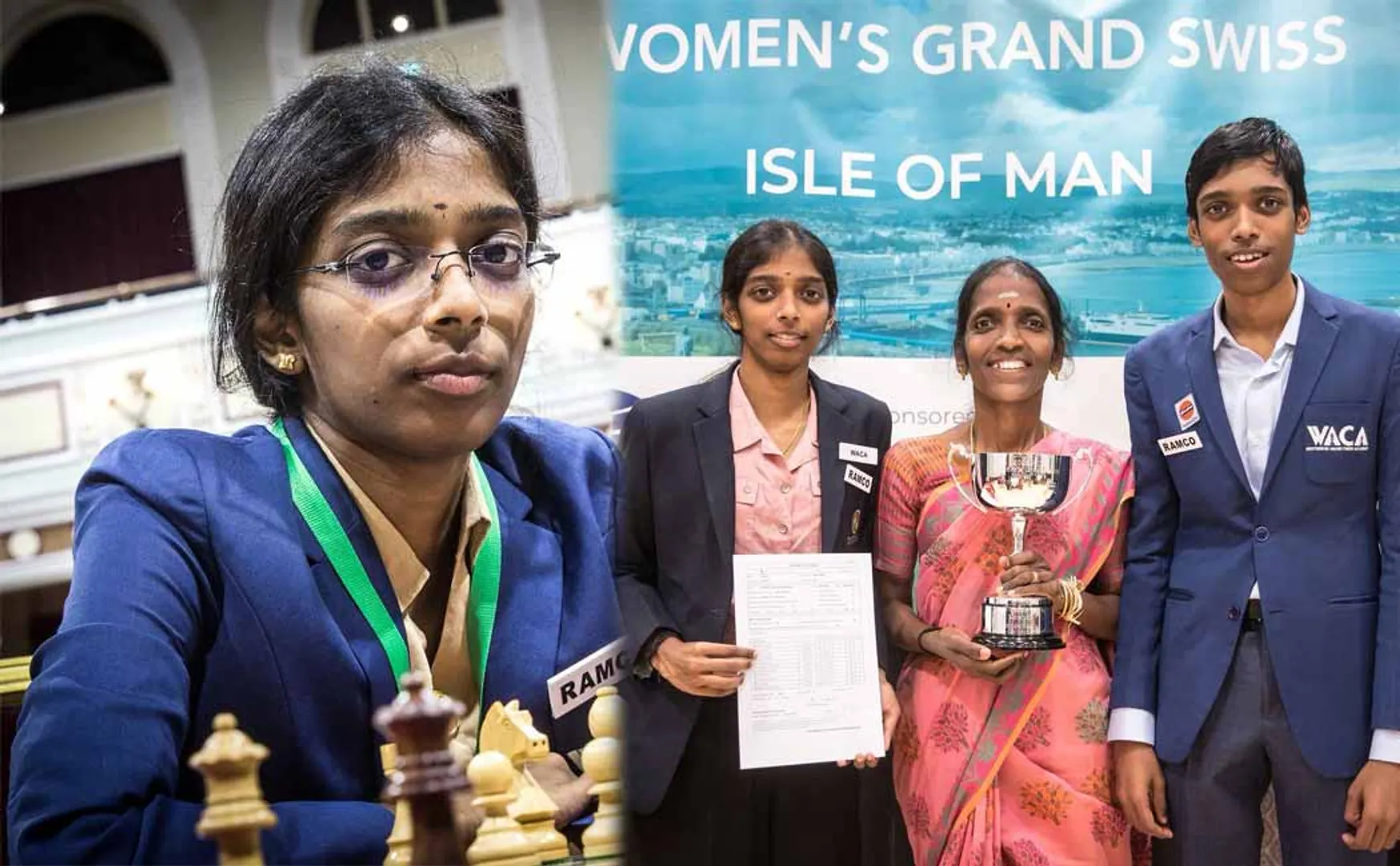 Vaishali on becoming the first female Grandmaster from Tamilnadu
