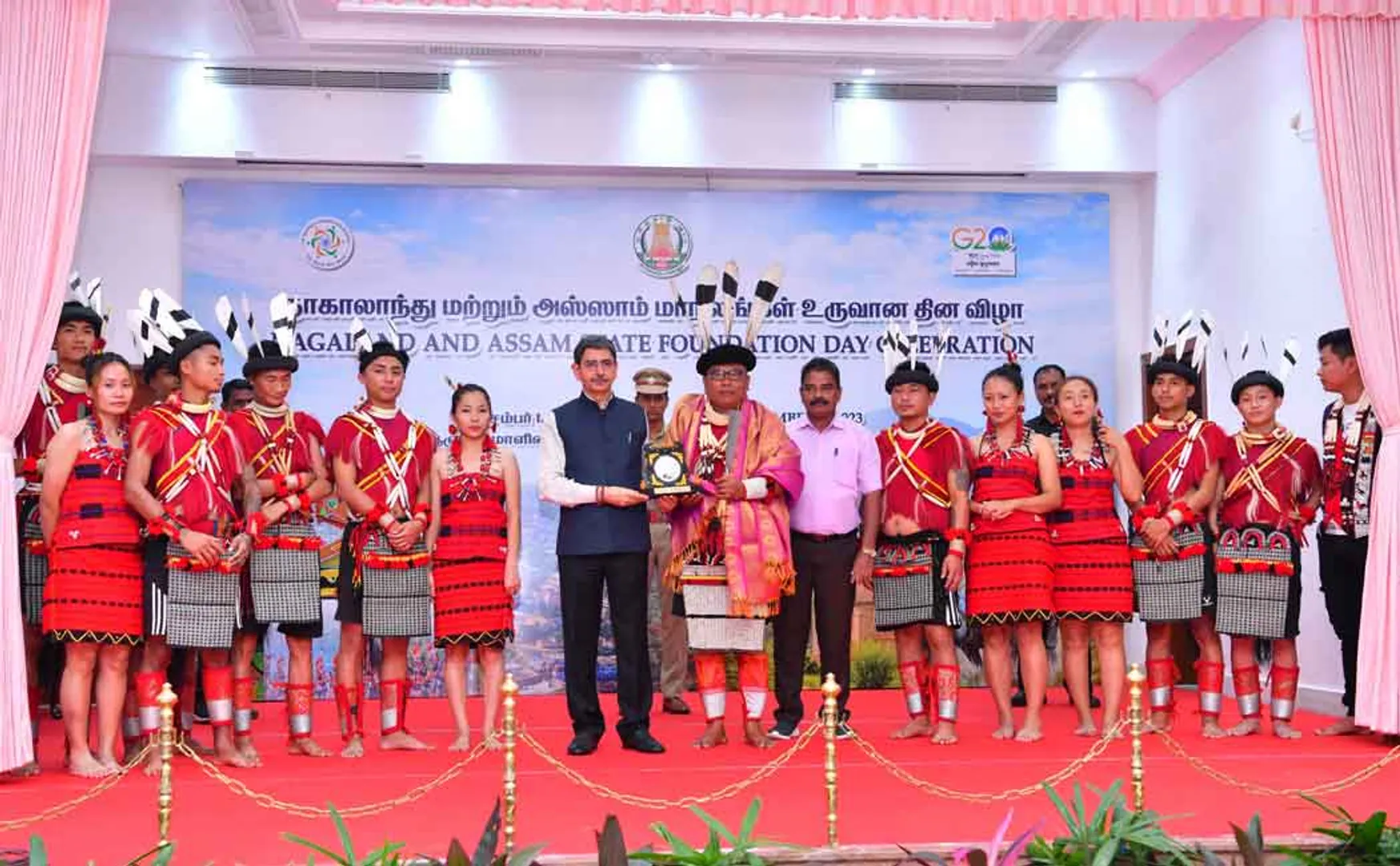 Governor spoke about Tamil Nadu in Nagaland.. Assam program
