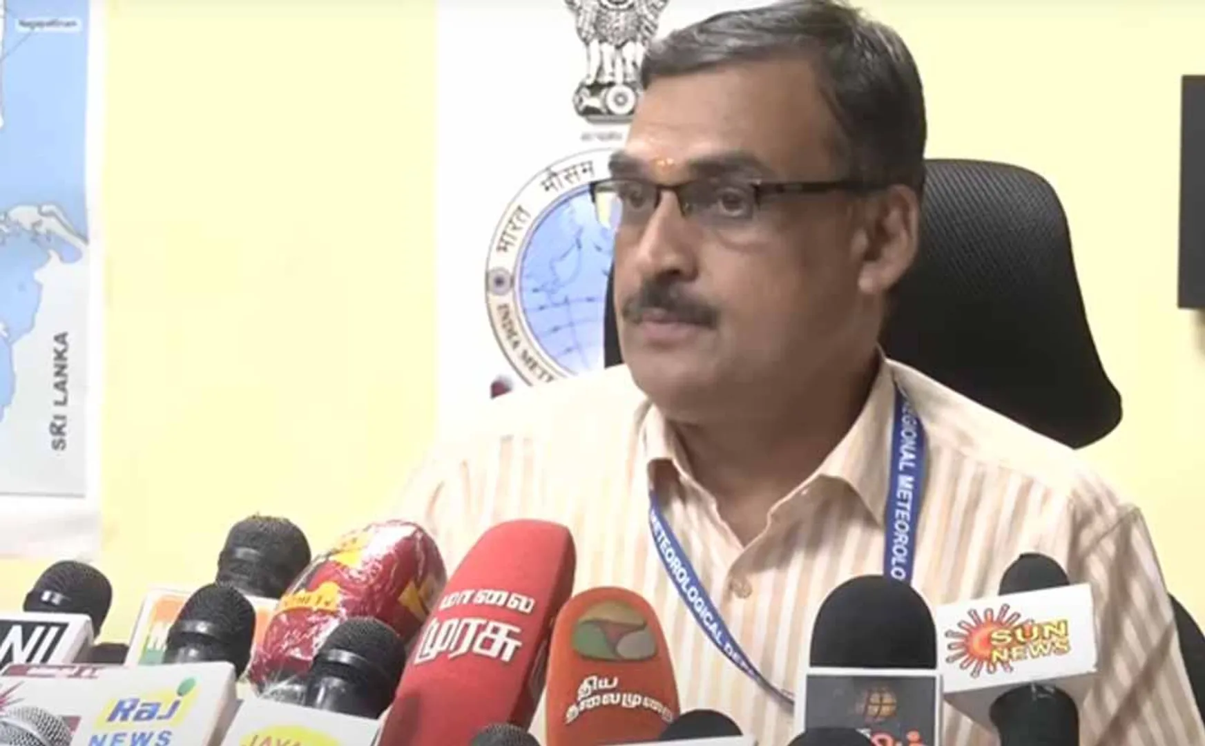 Meteorological Department key information on Cyclone Migjam