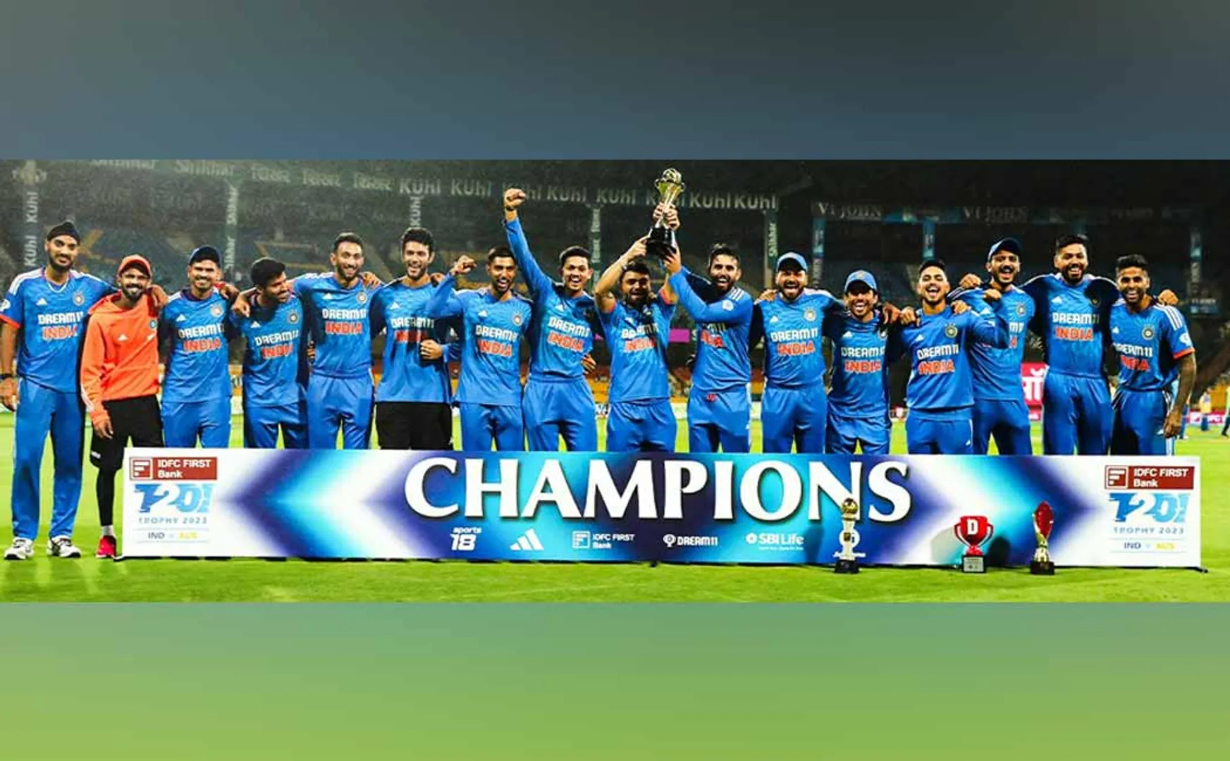  IND VS AUS : India won the final