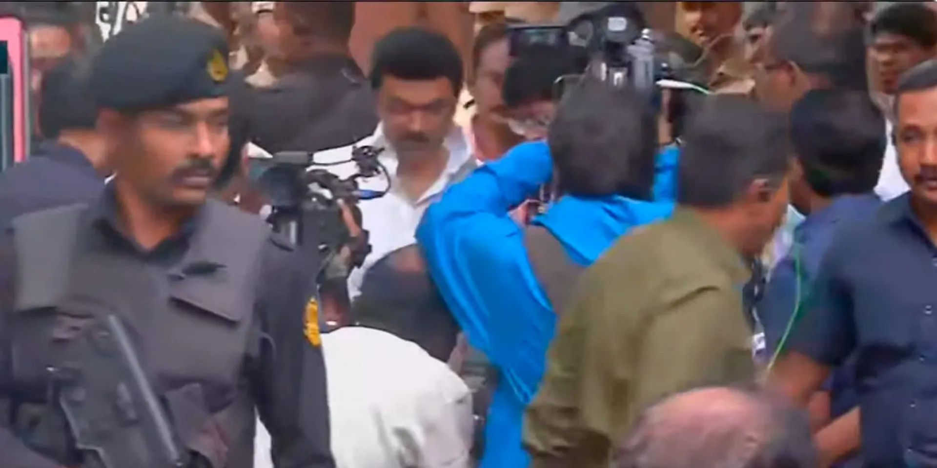 Chief Minister M.K.Stal's inspection at the relief camp
