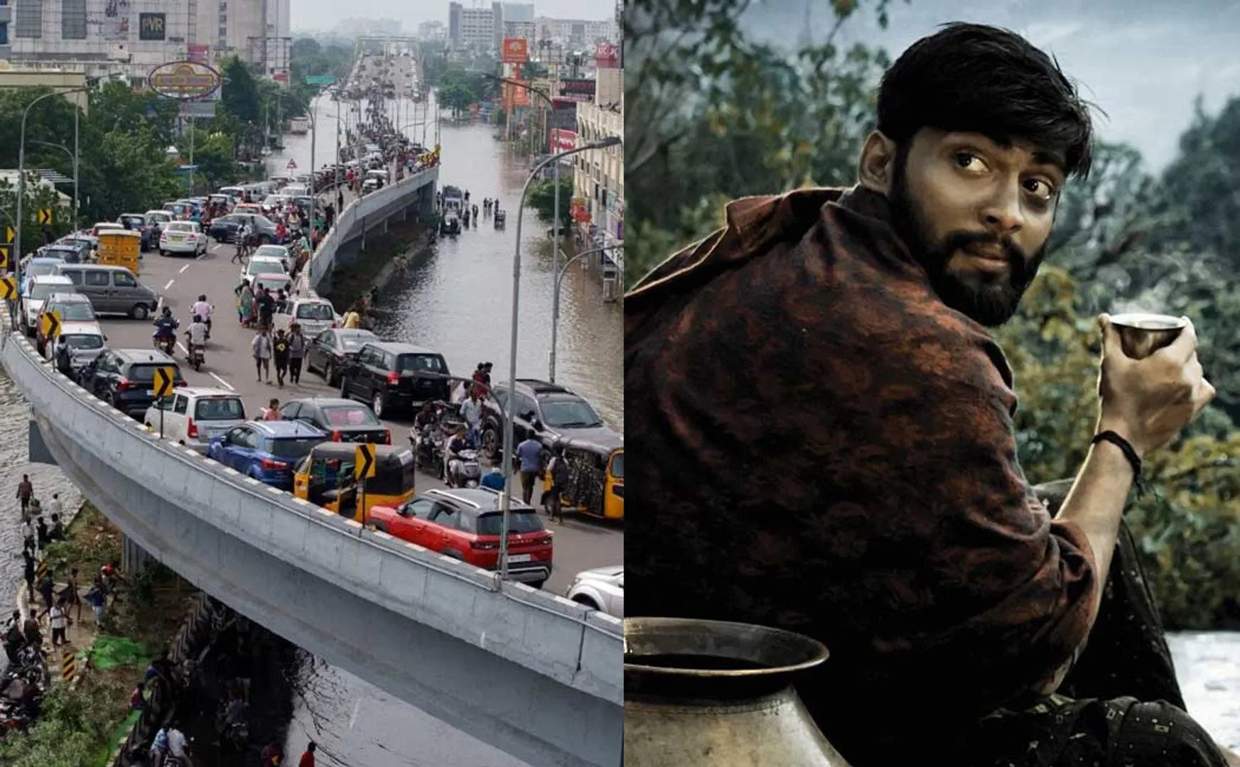 naadu movie team helped affected peoples by cyclonemichaung