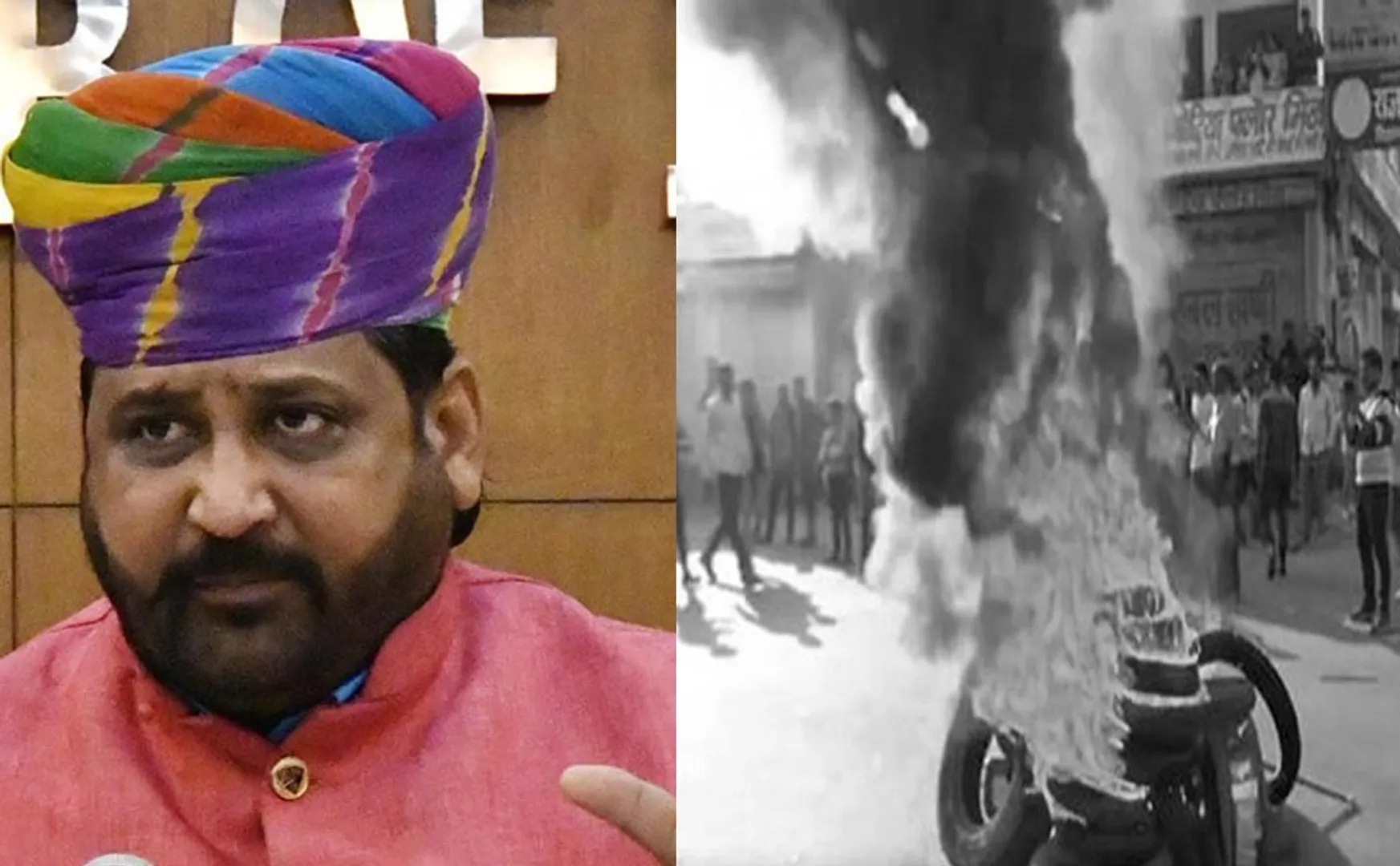 Rajput Movement leader lost his life and protest to get stronger