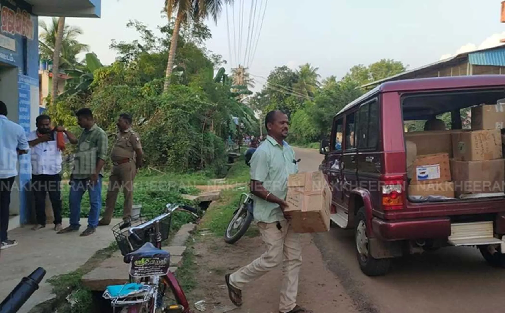 Seizure of thousands of trapped expired pesticides