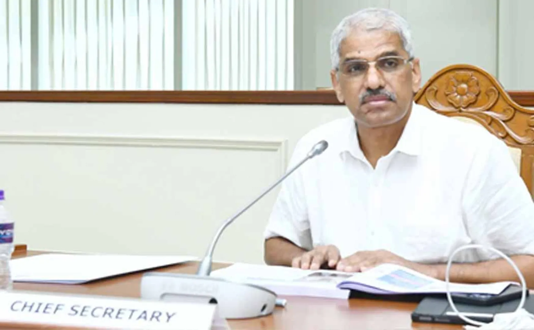  Chief Secretary Briefing on Migjam Storm Relief Mission