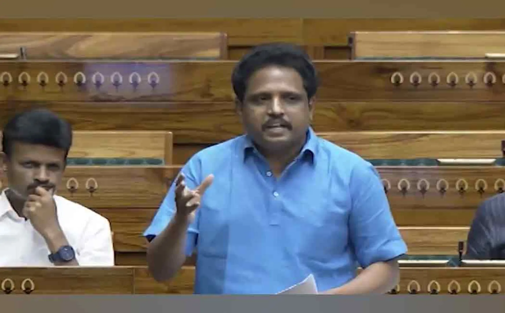 Modi government has staged another injustice Su Venkatesan MP