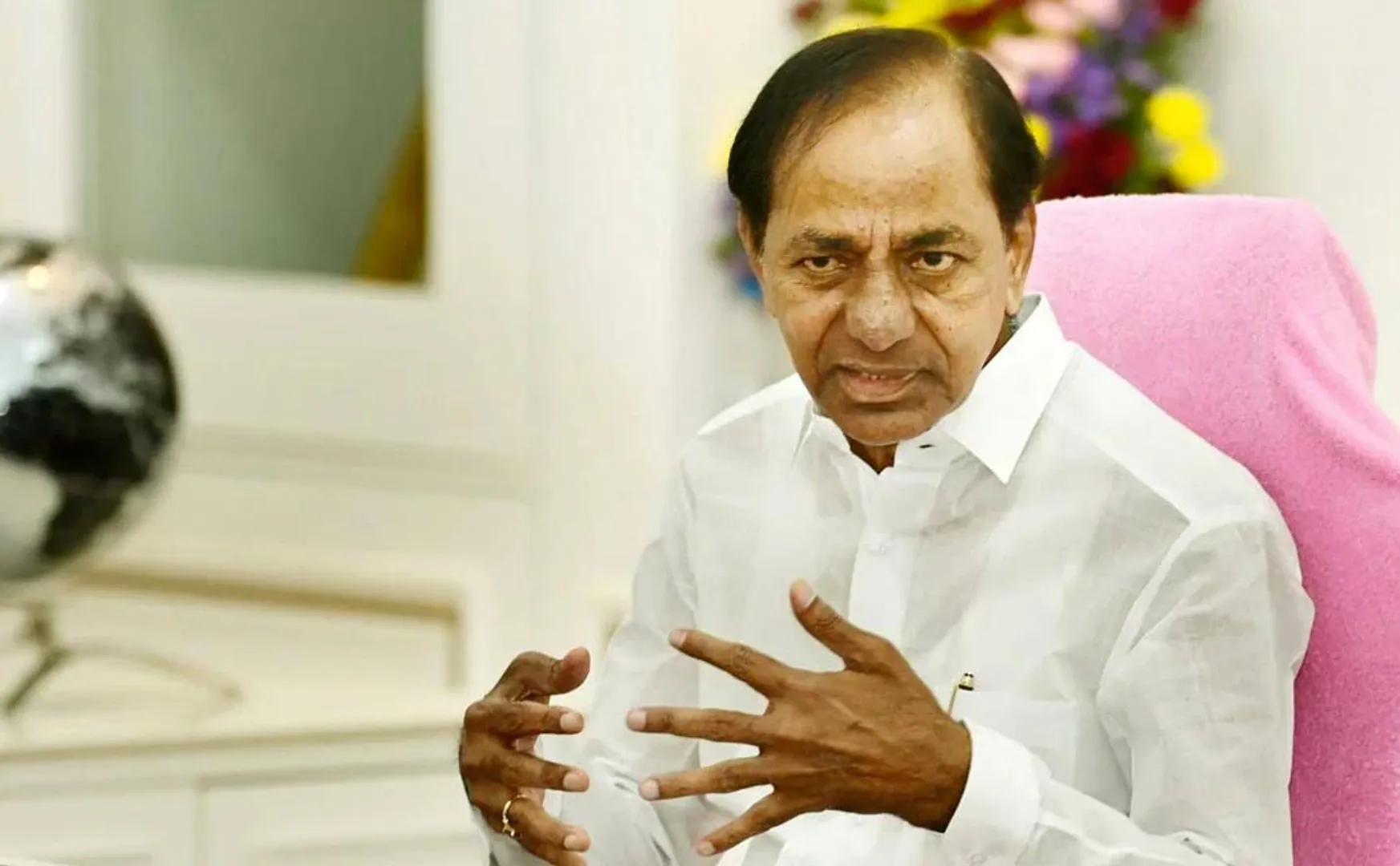 Former Telangana Chief Minister Chandrasekhara Rao admitted to hospital