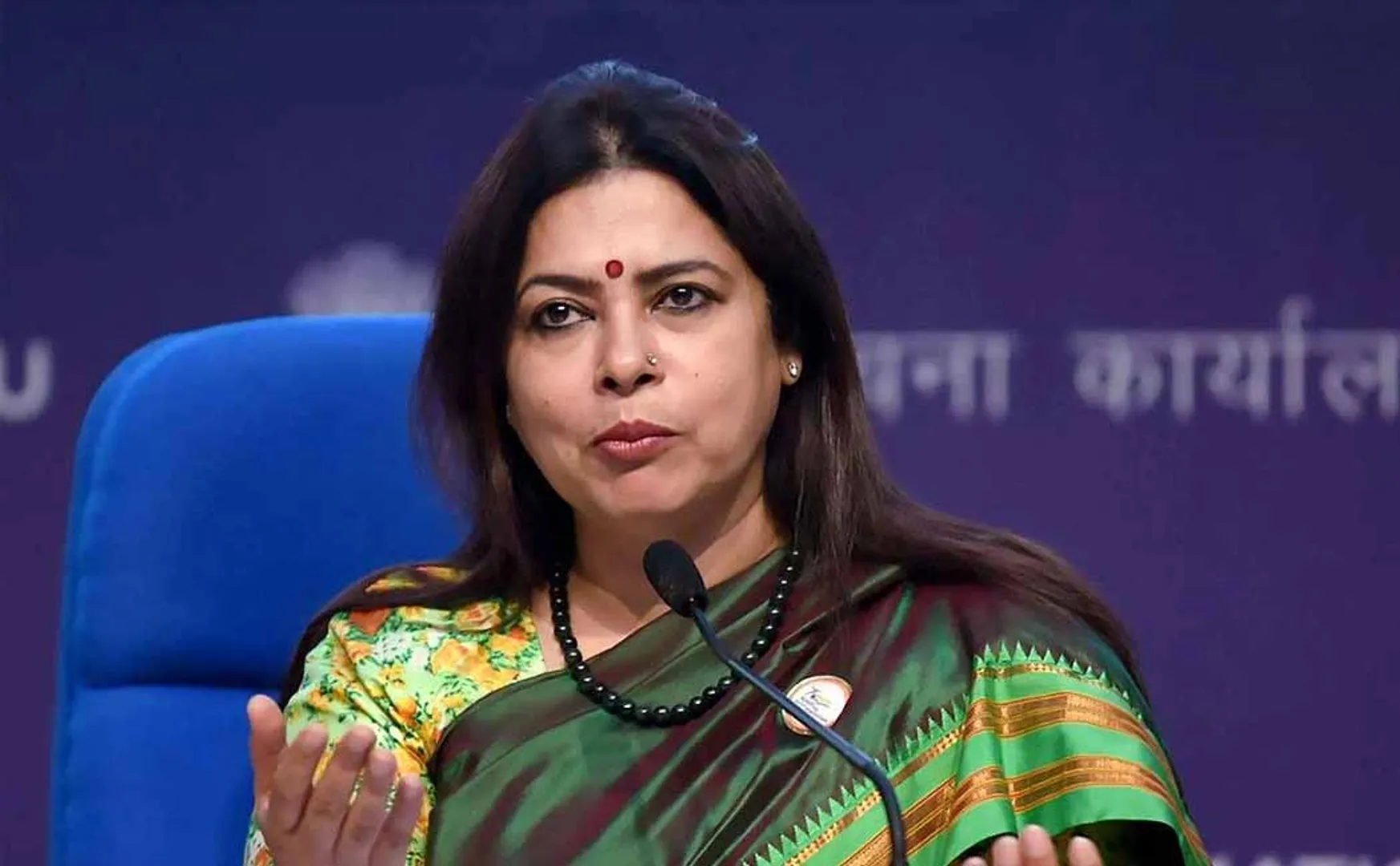 Union Minister Meenakshi Lekhi response was released without approval