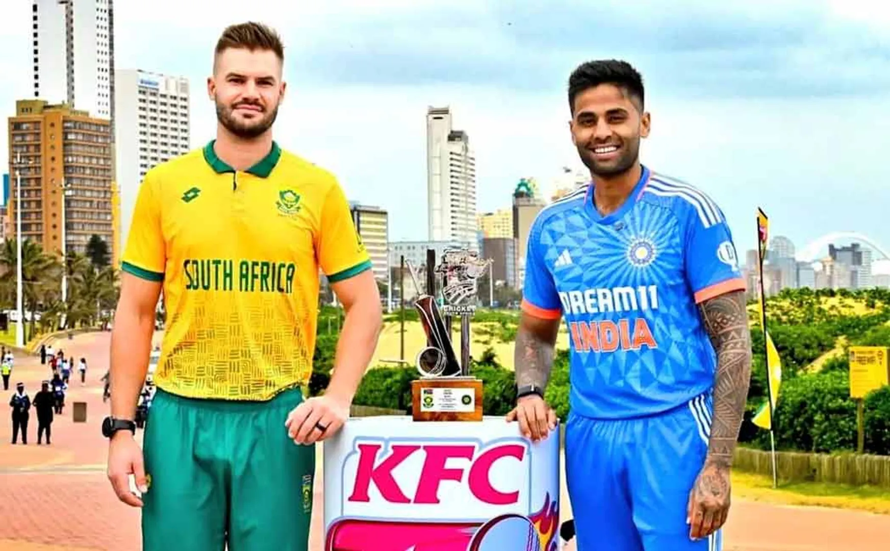  T20 cricket match South Africa vs India score update