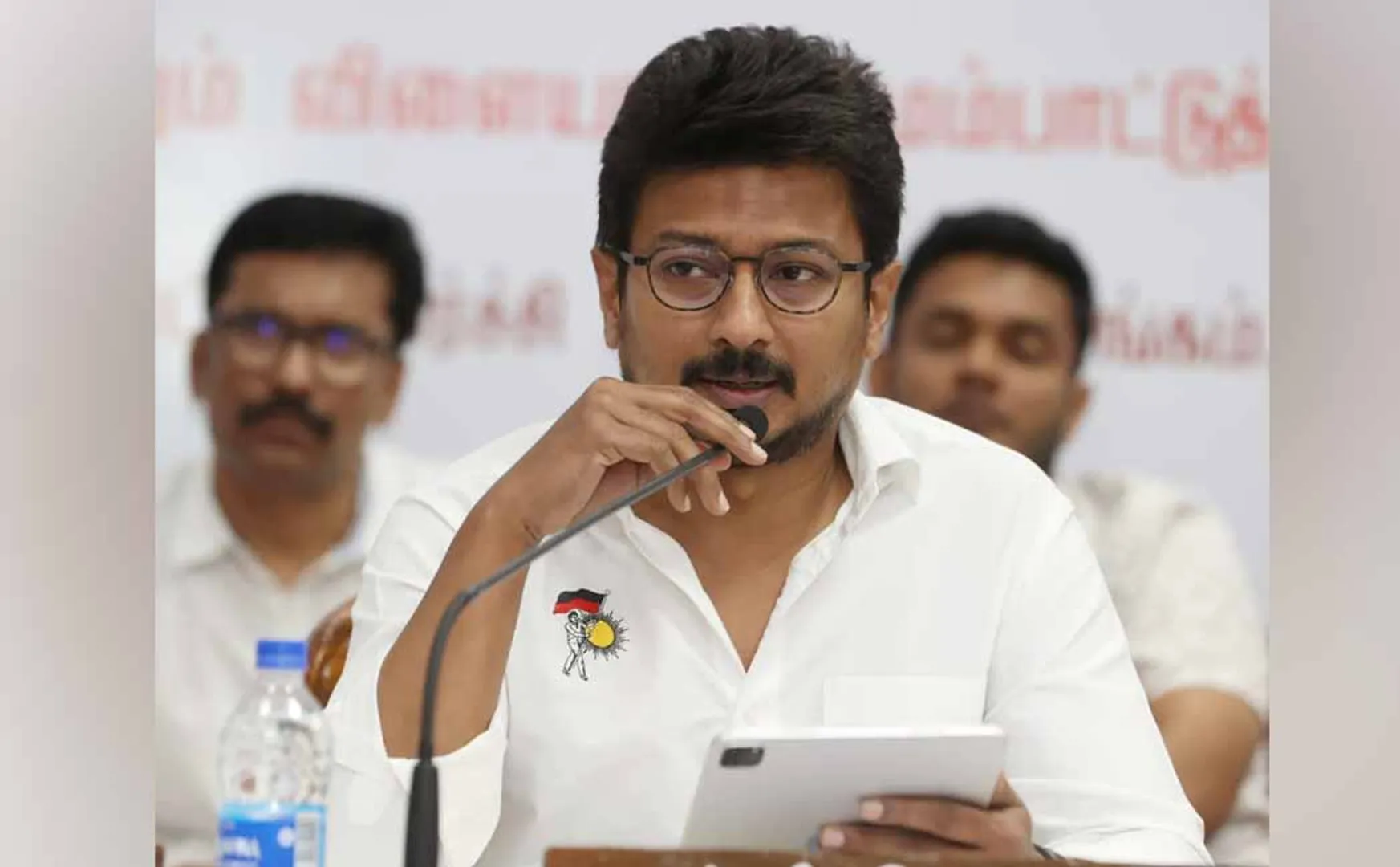Minister Udhayanidhi information about providing token for flood relief fund