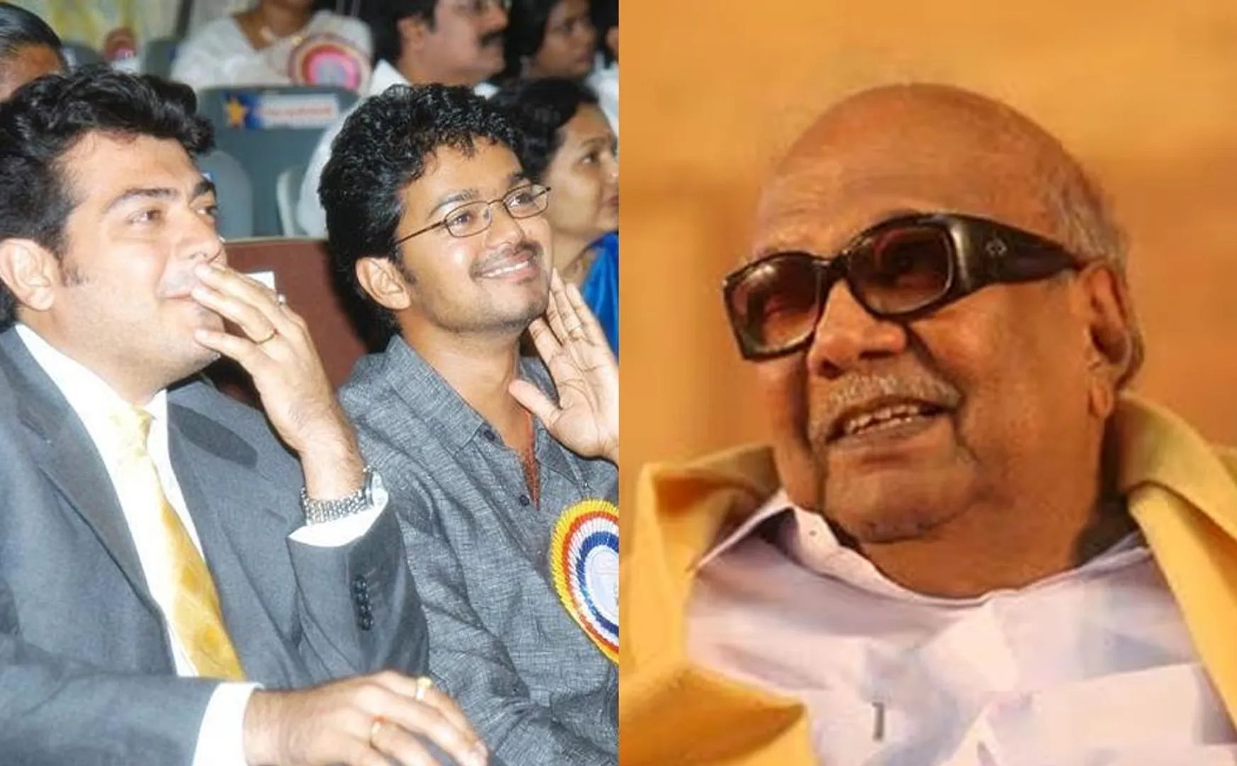 vijay ajith are invited to kalaignar 100 