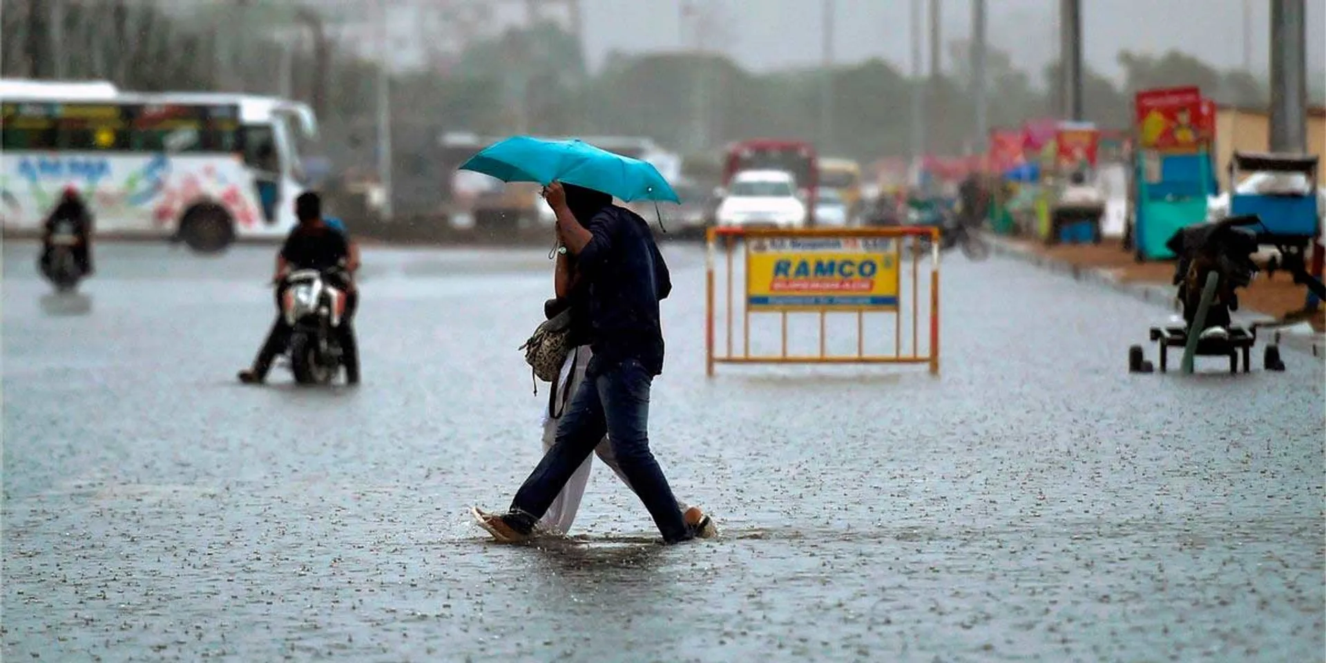 Chance of heavy rain in 5 districts