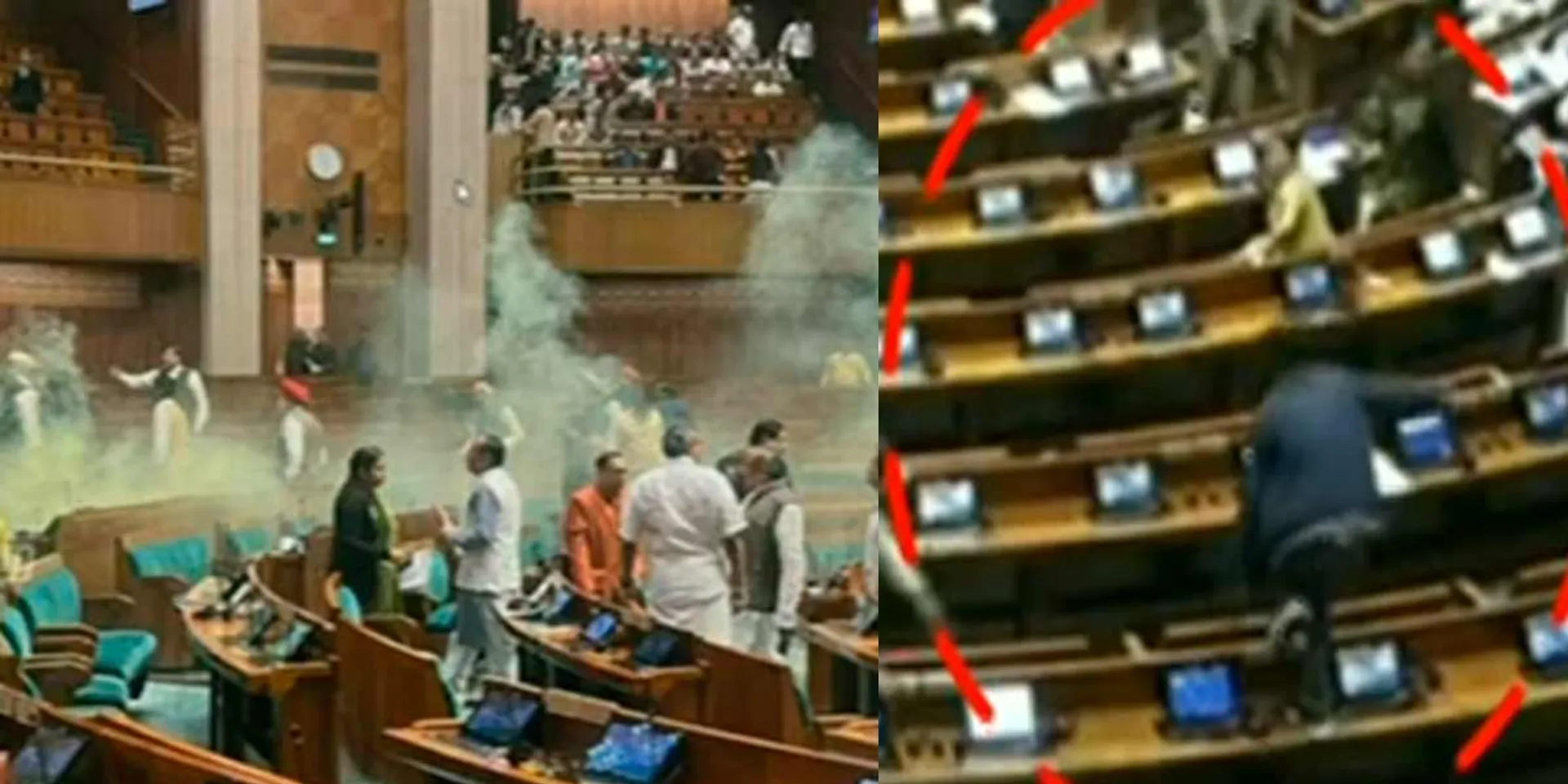 'Dictatorship should not be done' - stir by two people who entered the parliament