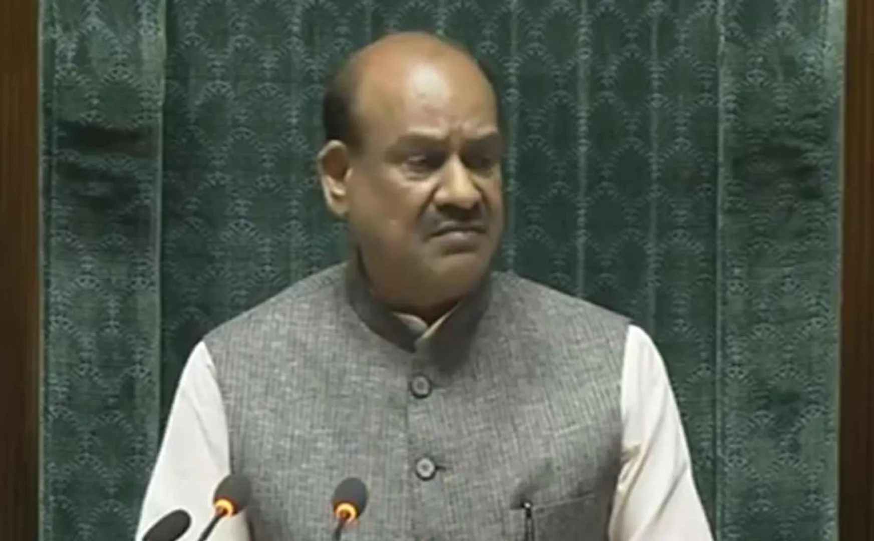 Lok Sabha Speaker Om Birla letter to Home Ministry
