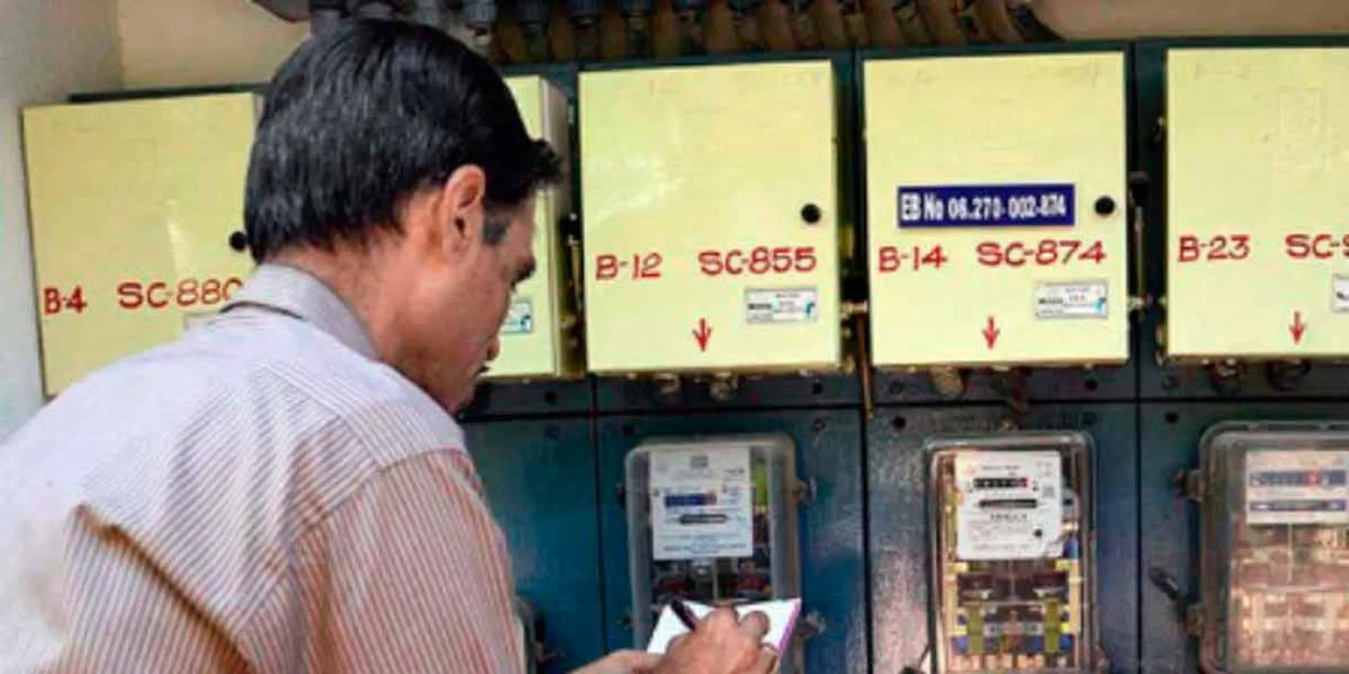 October fee only; Notice to 4 district electricity consumers