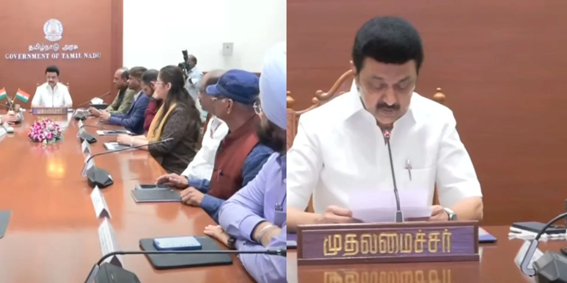 Consultation with Central Committee Chief minister