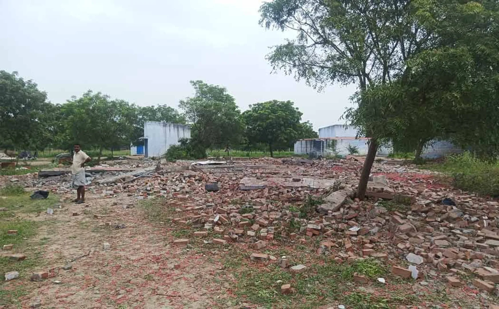 One person passed away in a cracker factory explosion near Chittur