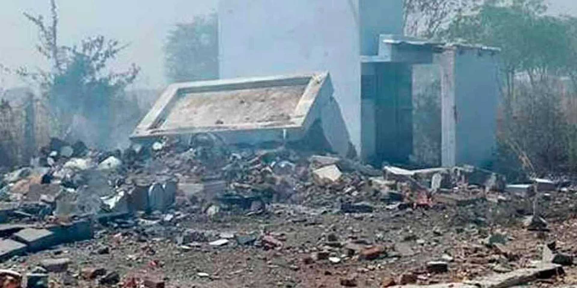 incident at a firecracker factory near Chatur