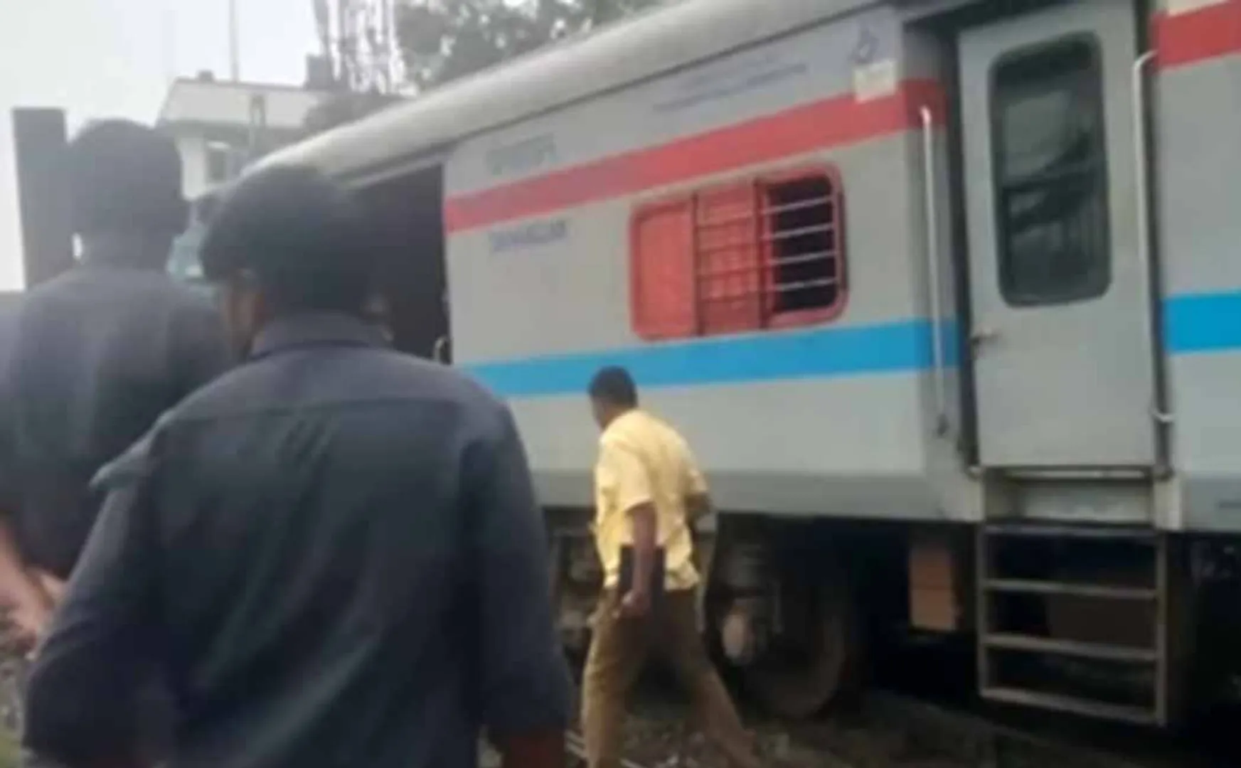 Train derailment incident in Chennai