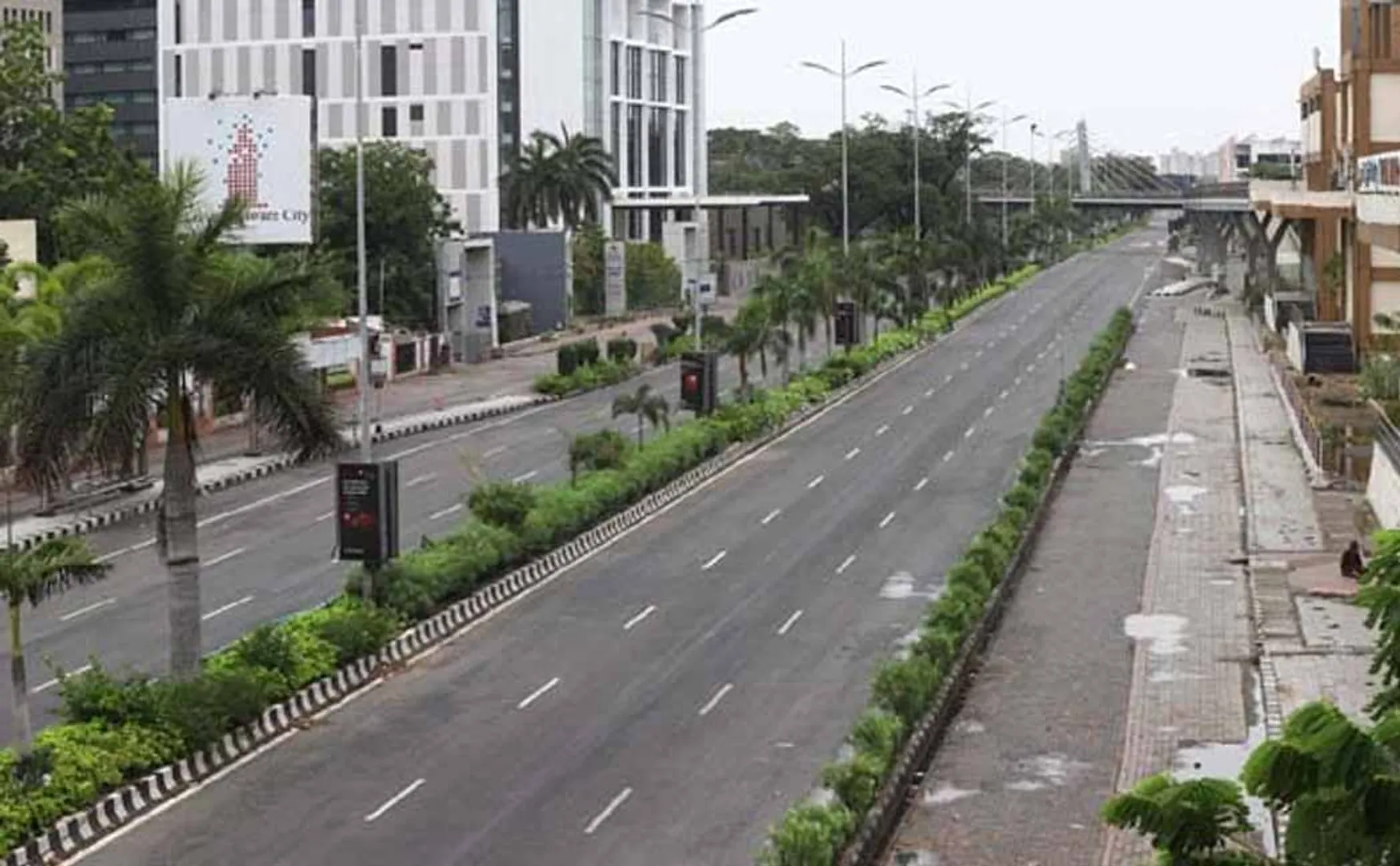 Traffic diversion on OMR Road