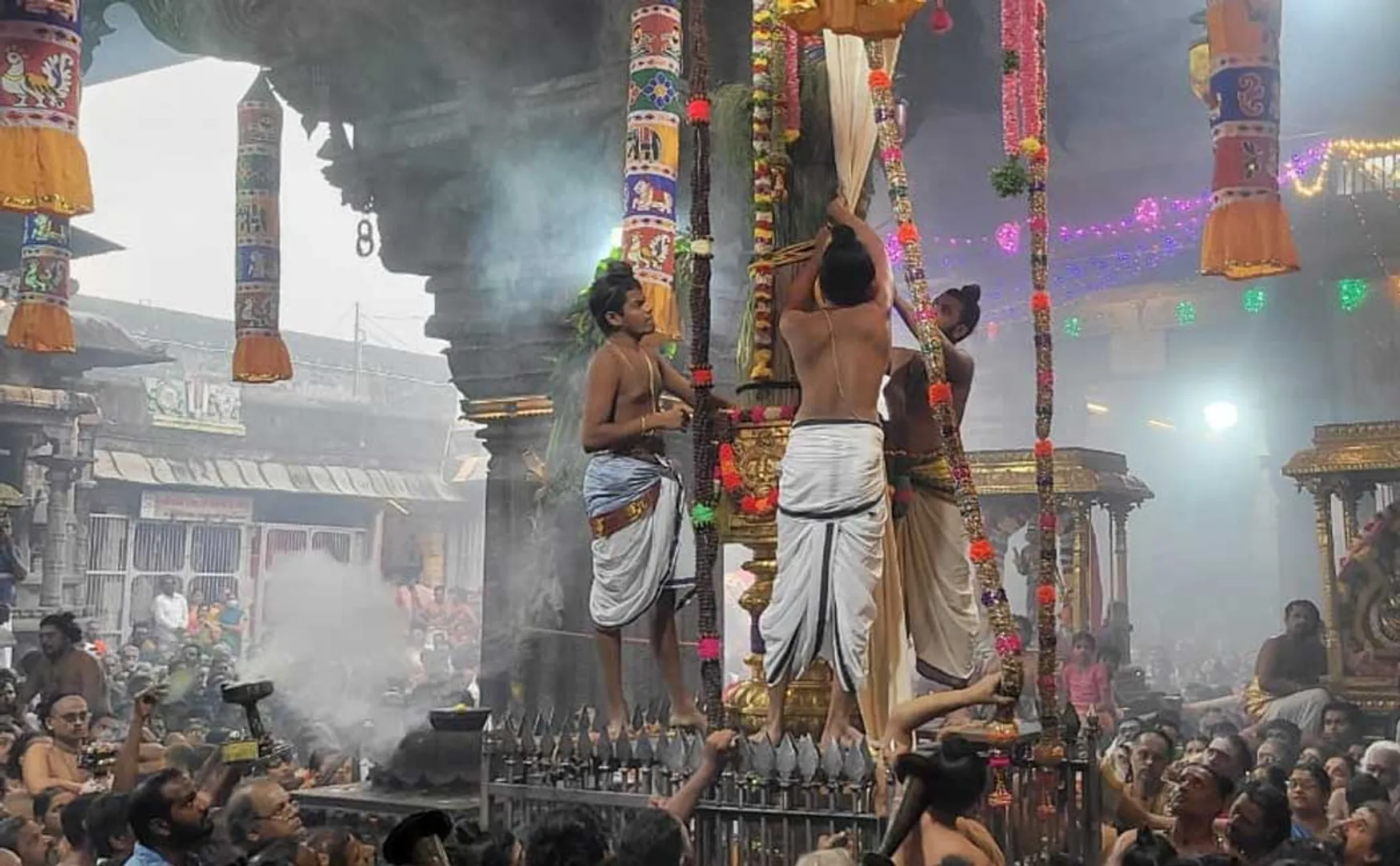 Chidambaram Nataraja Temple Arudra Darshan Utsava  Flag Hoisting