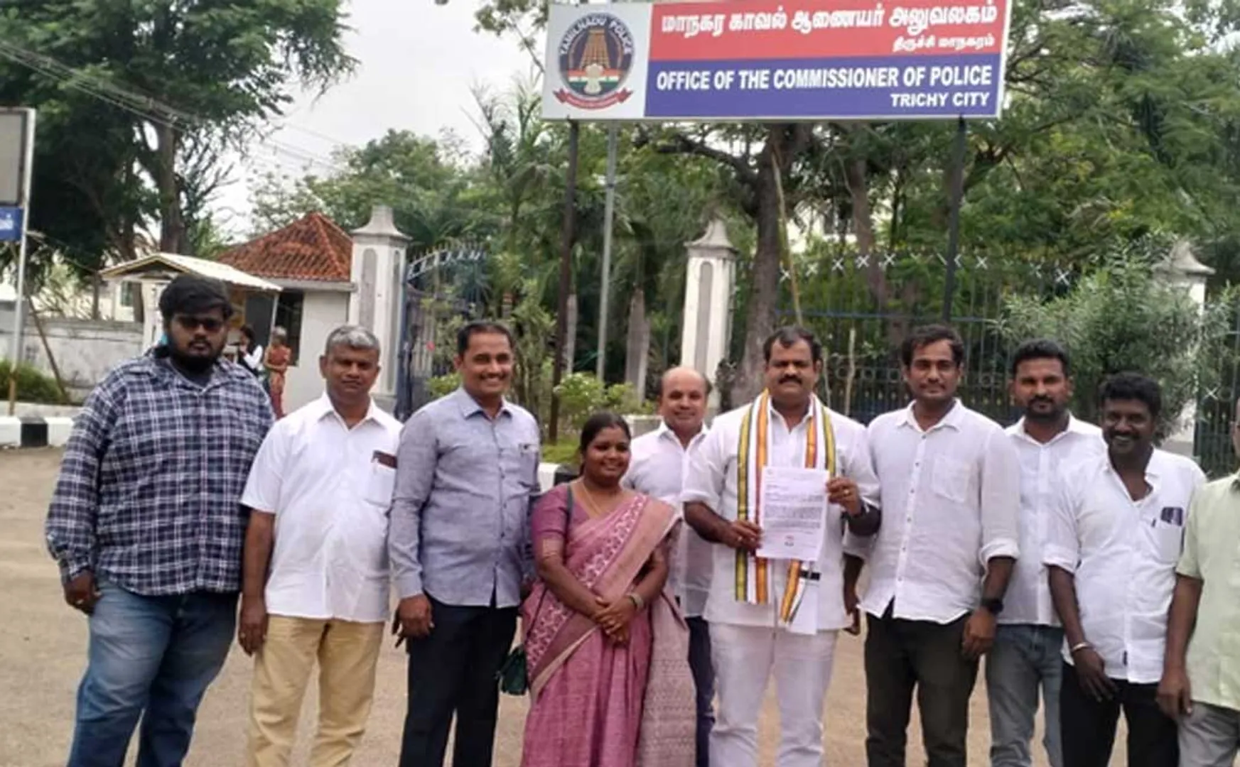 police complaint against Annamalai for defaming Rahul Gandhi and Sonia Gandhi