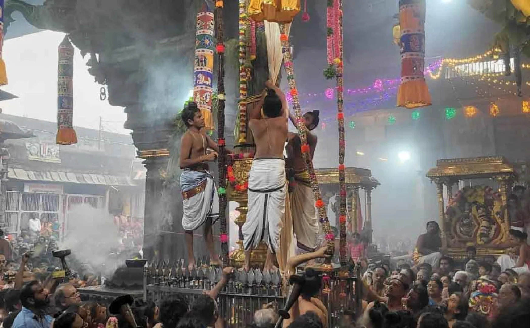 Arudra Darshan Utsava Flag Hoisting!