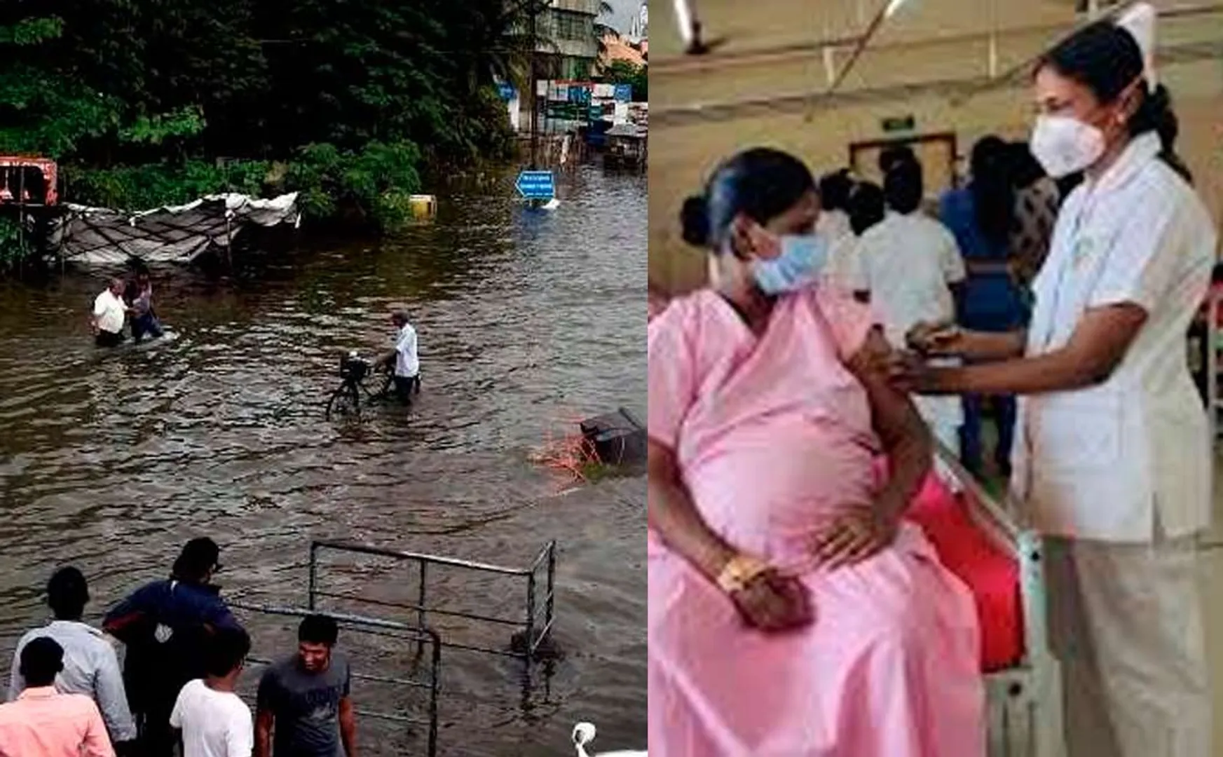 Heavy rain echoes; Precautionary measures taken for pregnant women in thoothukudi