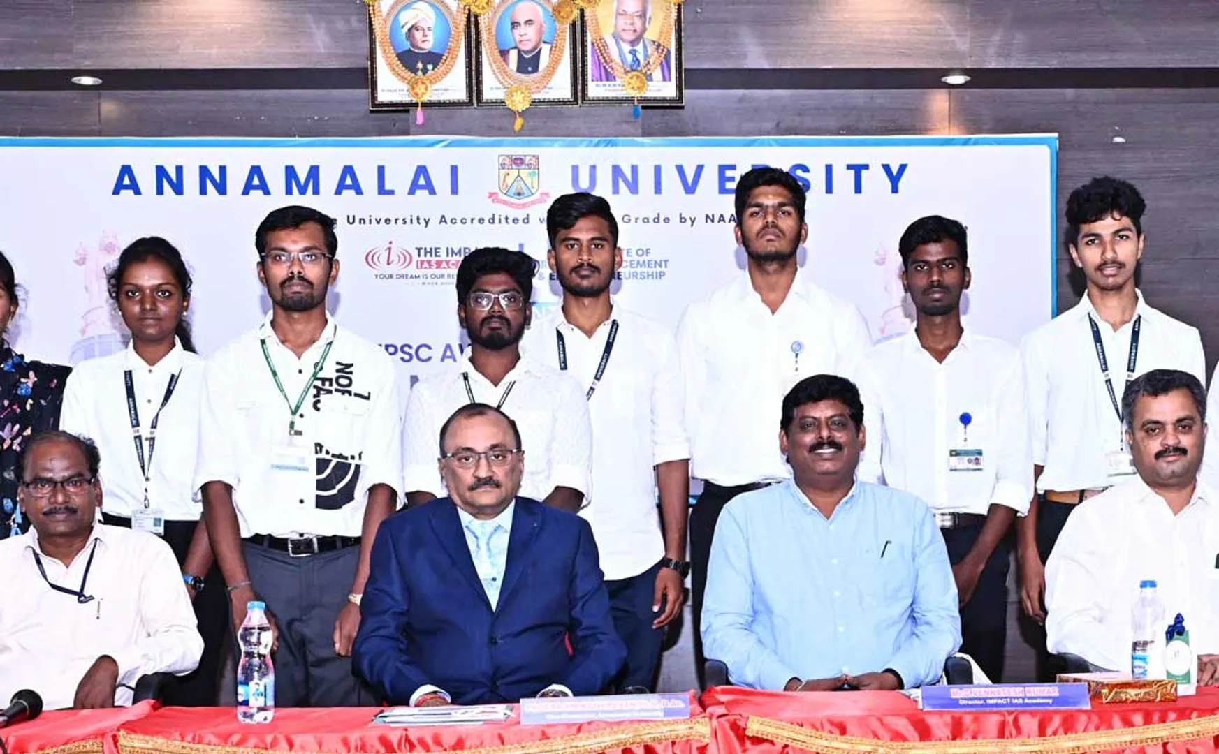 Annamalai University Awareness about competitive exams to students
