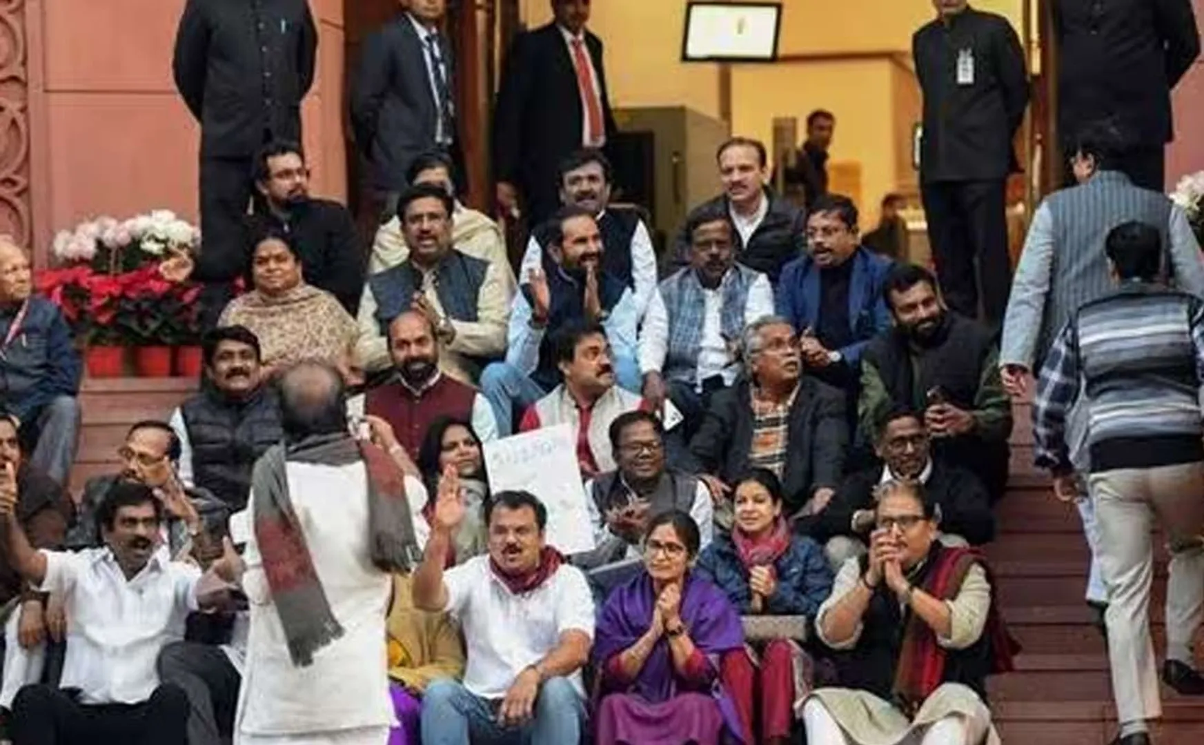 Historical incident; 49 more MPs suspended from Parliament