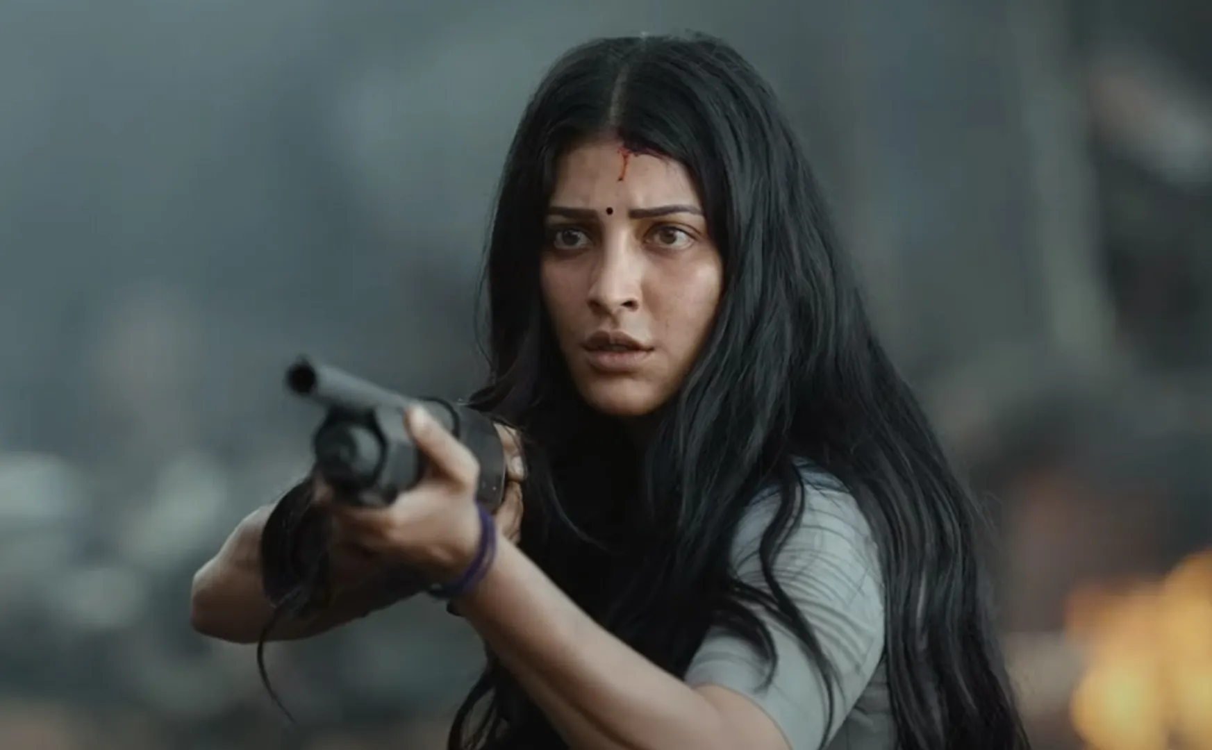 shruthihassan Dacoit title teaser released 