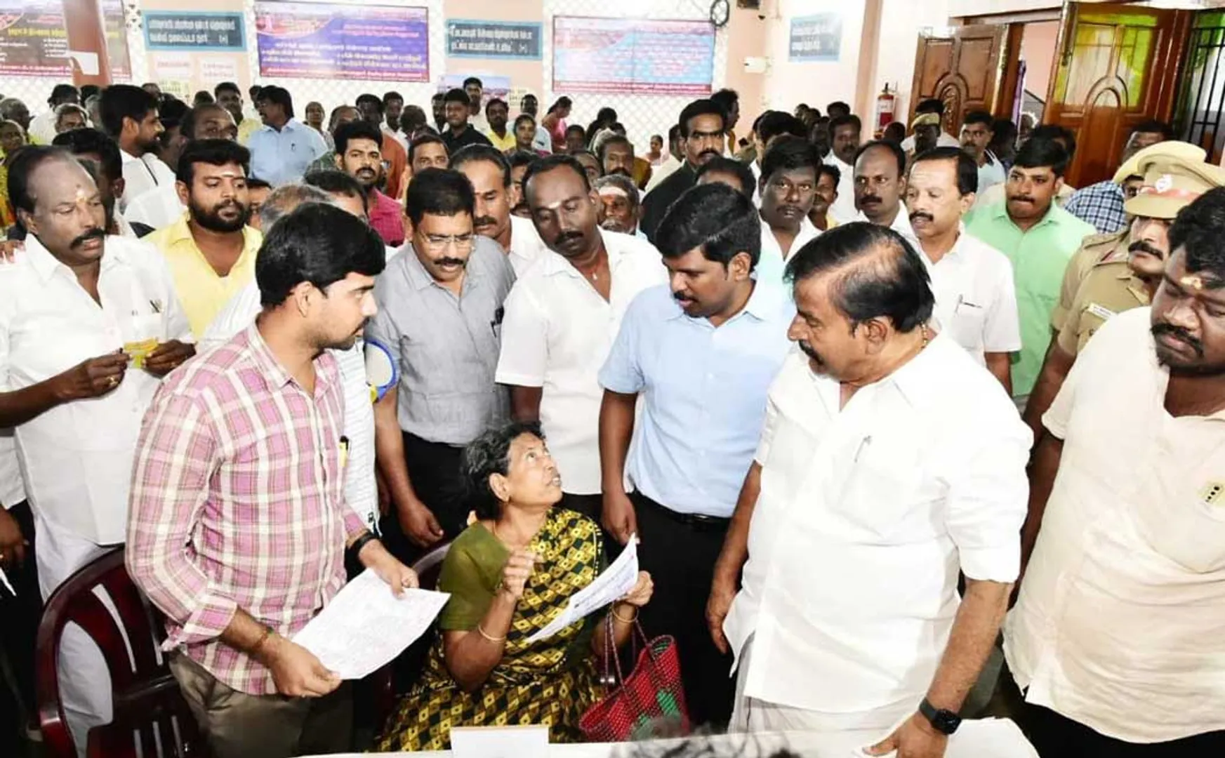 Ministers who have received petitions under the Chief Minister with People scheme