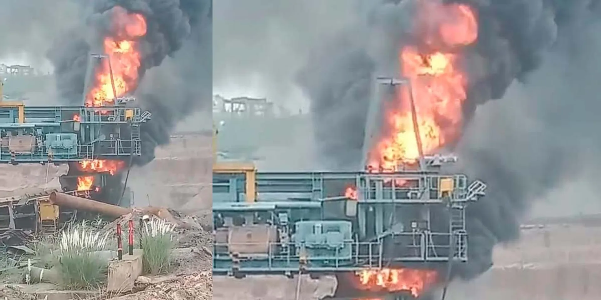  Conveyor belt fire accident at NLC