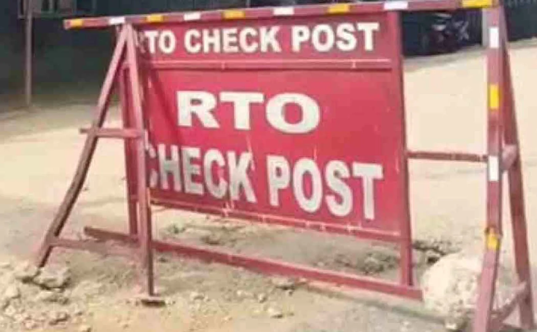 Truck owners condemn for RTO Check Post 