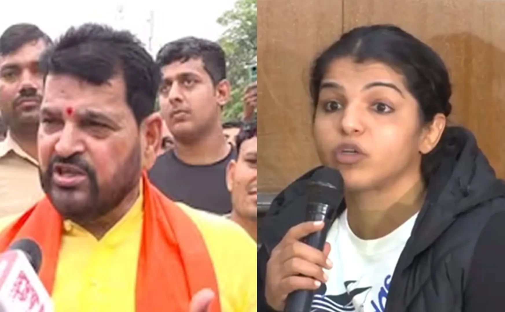 Brij Bhushan Singh's assistant as new president at WFI and sakshi malik says i quit wrestling
