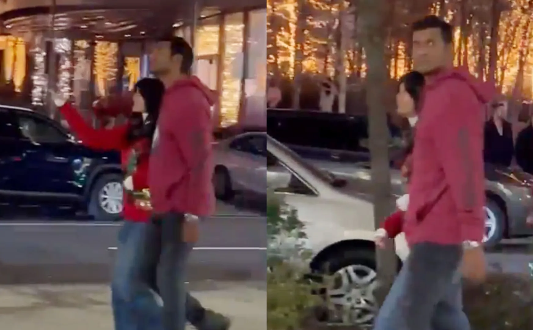 vishal walking with girl in new york video viral on internet 
