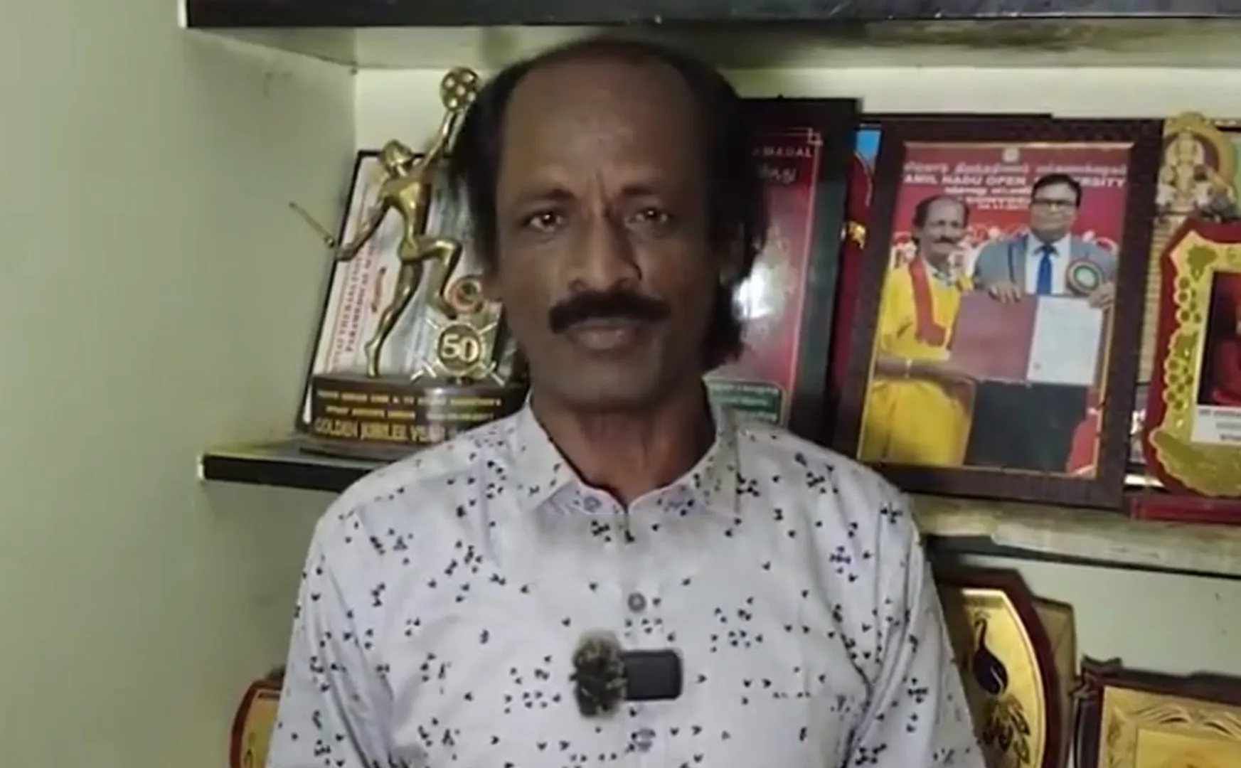 actor muthukaalai finished his 3rd degree